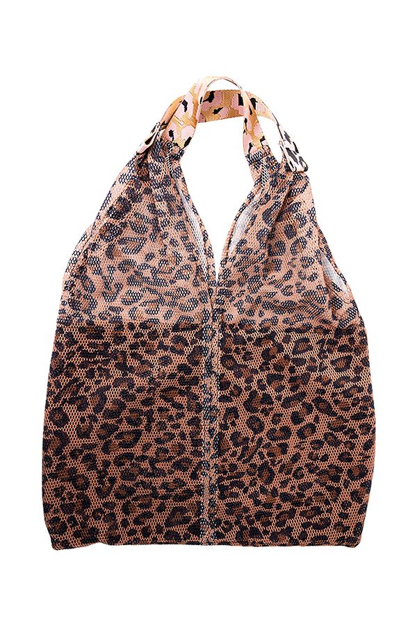 Norah Panterprint shopper black/brown 217744-032-ONE