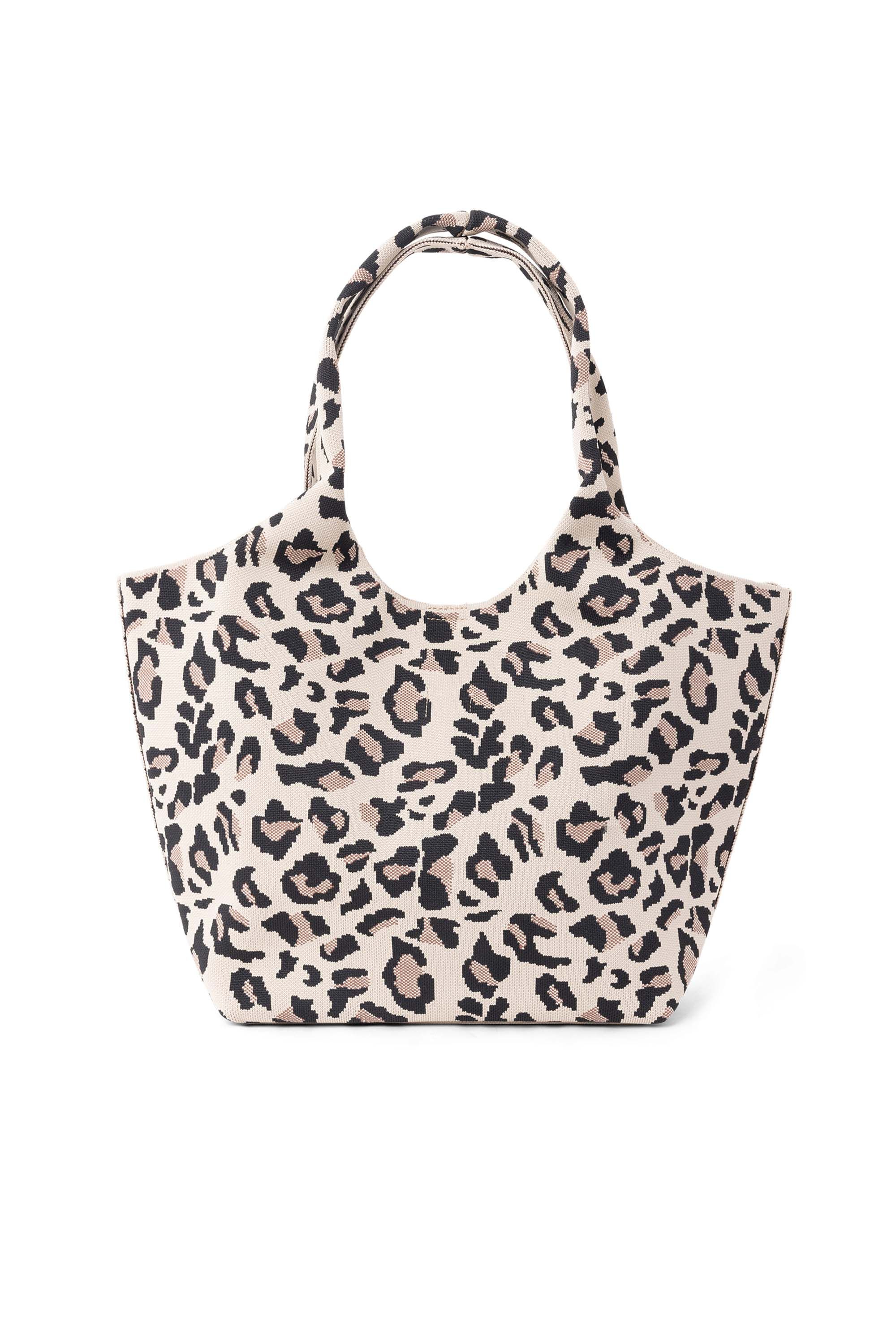 Norah Beige tas met luipaardprint black/ecru 217747-041-ONE