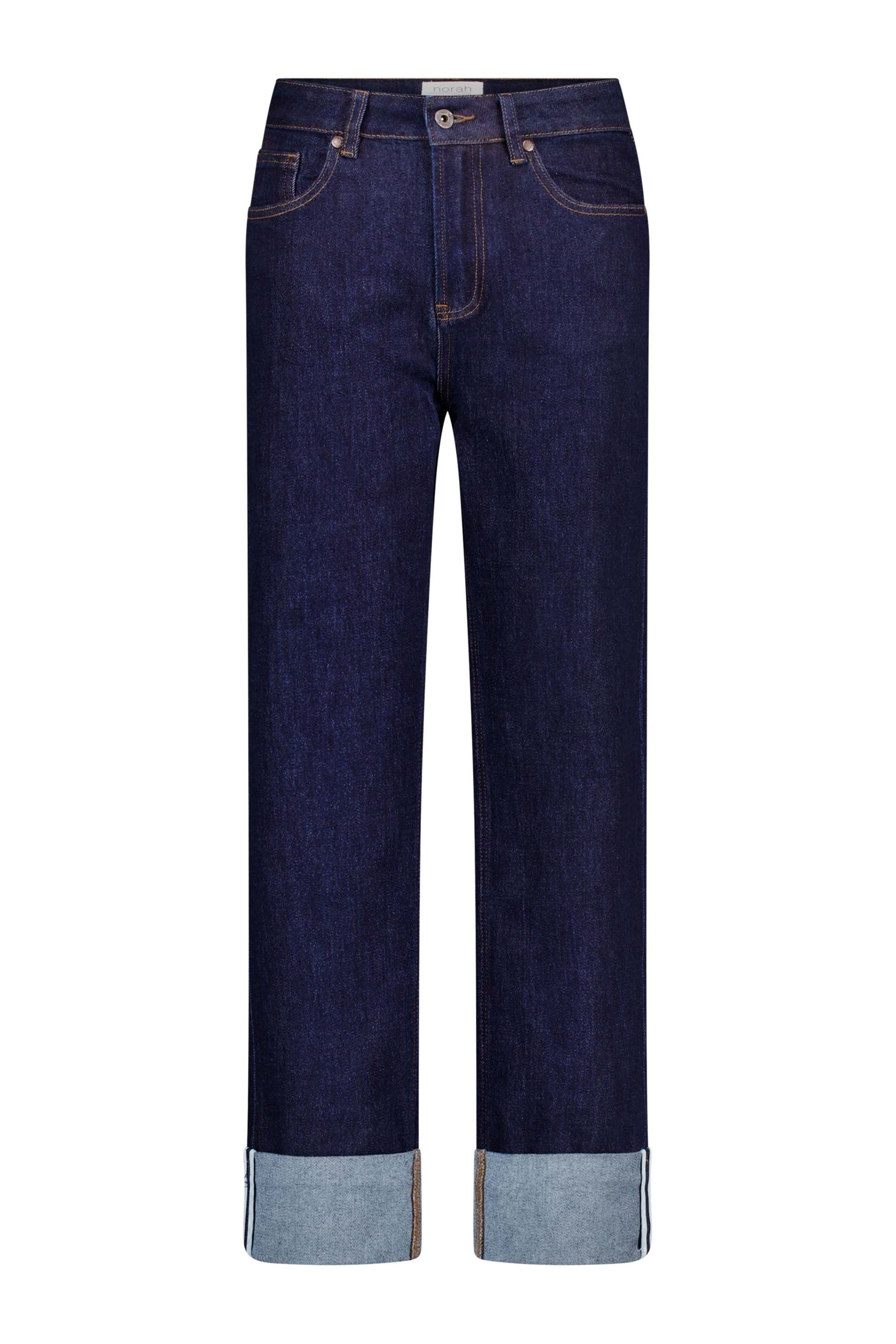 Norah Straight jeans | Diepblauw   dark denim 217757-480-46