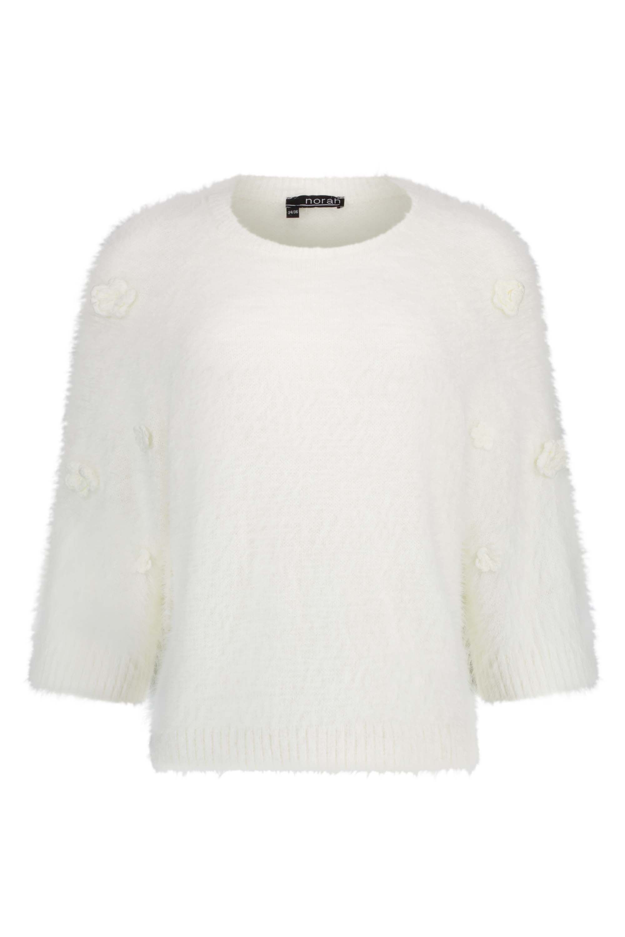 Norah Off-white gebreide trui off-white 217774-101-34-36