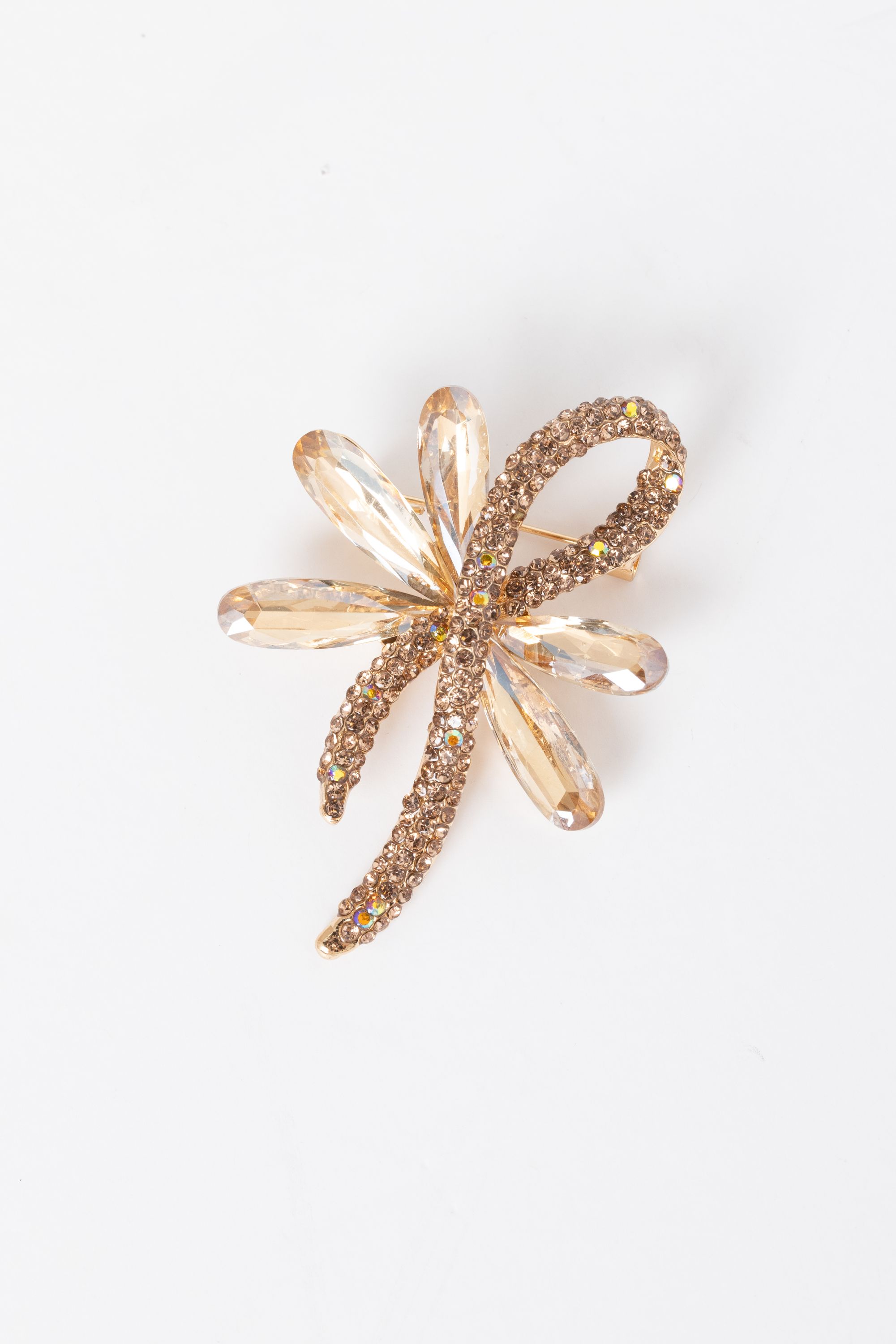 Norah Broche bronze steentjes gold multicolor 217801-198-ONE
