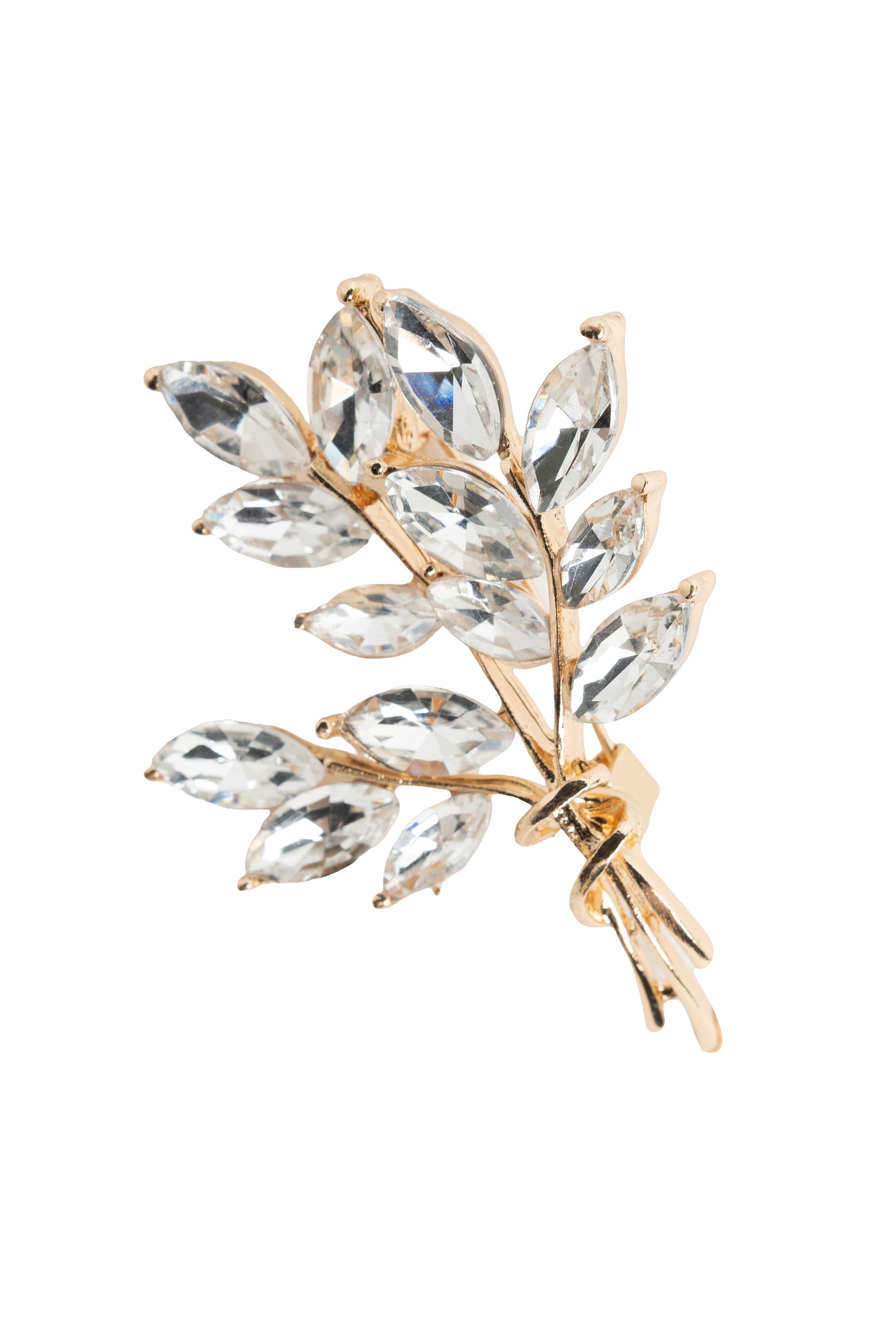 Norah Broche takjes white/gold 217802-143-ONE