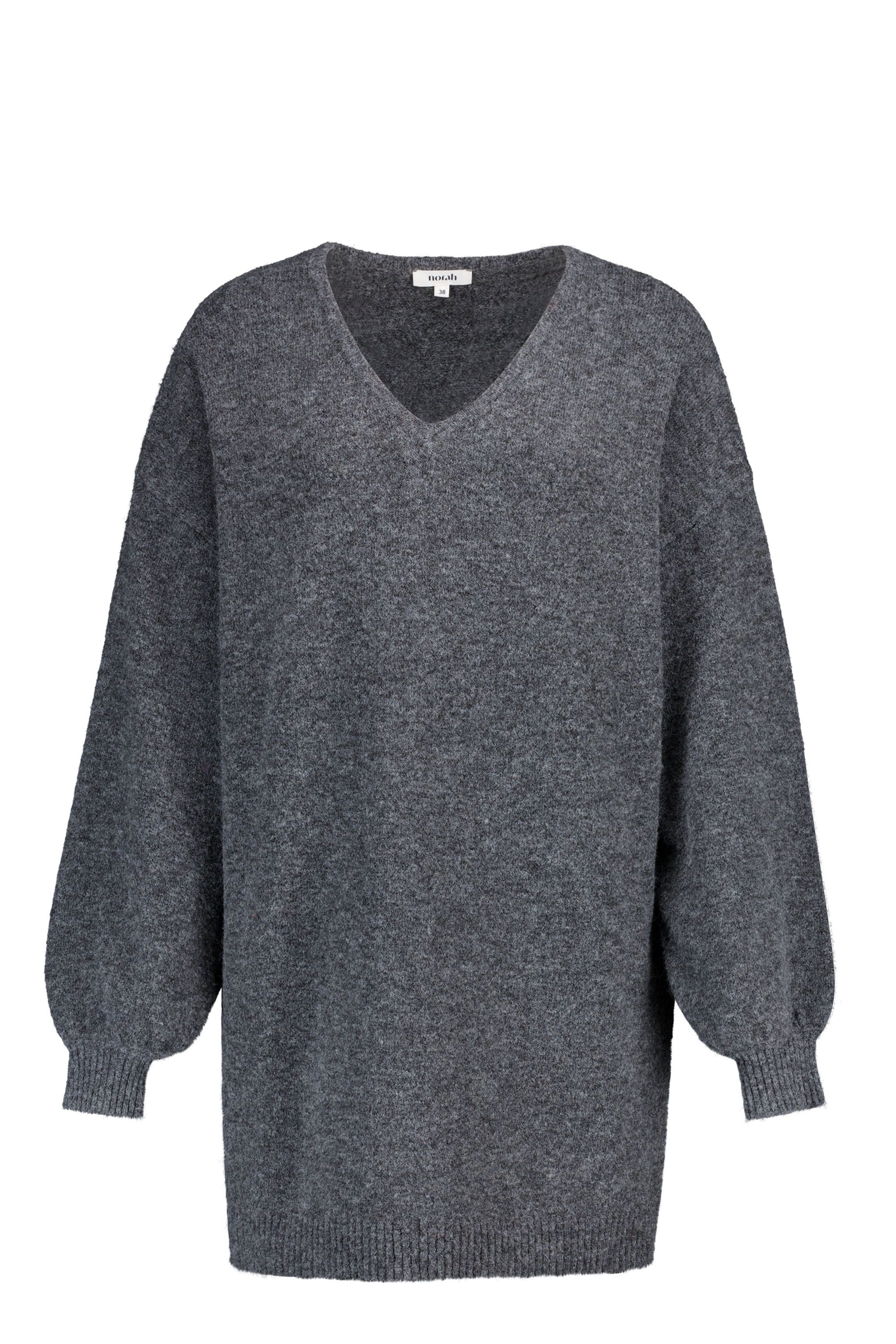Norah Donkergrijze gebreide trui dark grey 217876-096