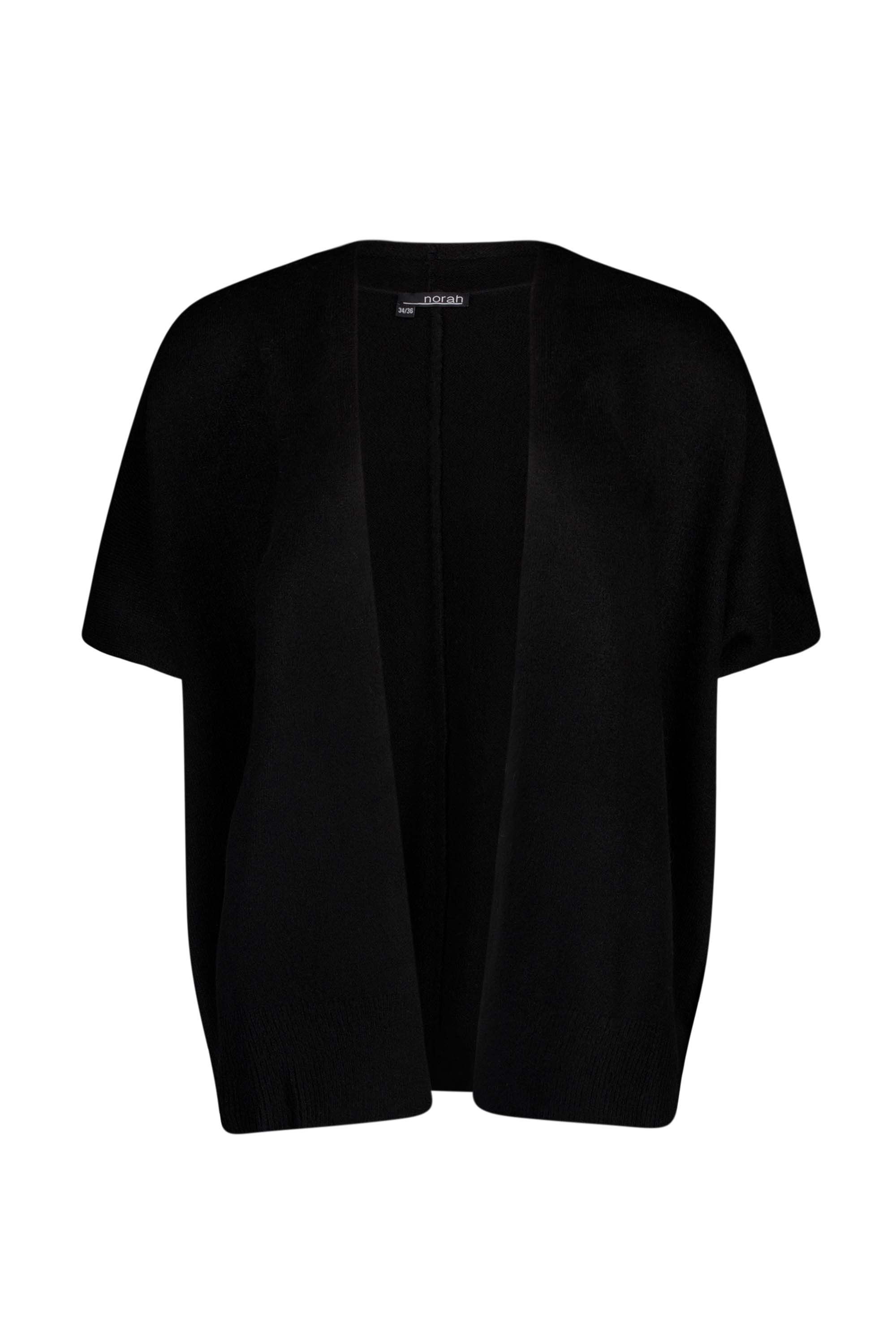 Norah Zwart gebreid vest black 217900-001-34-36