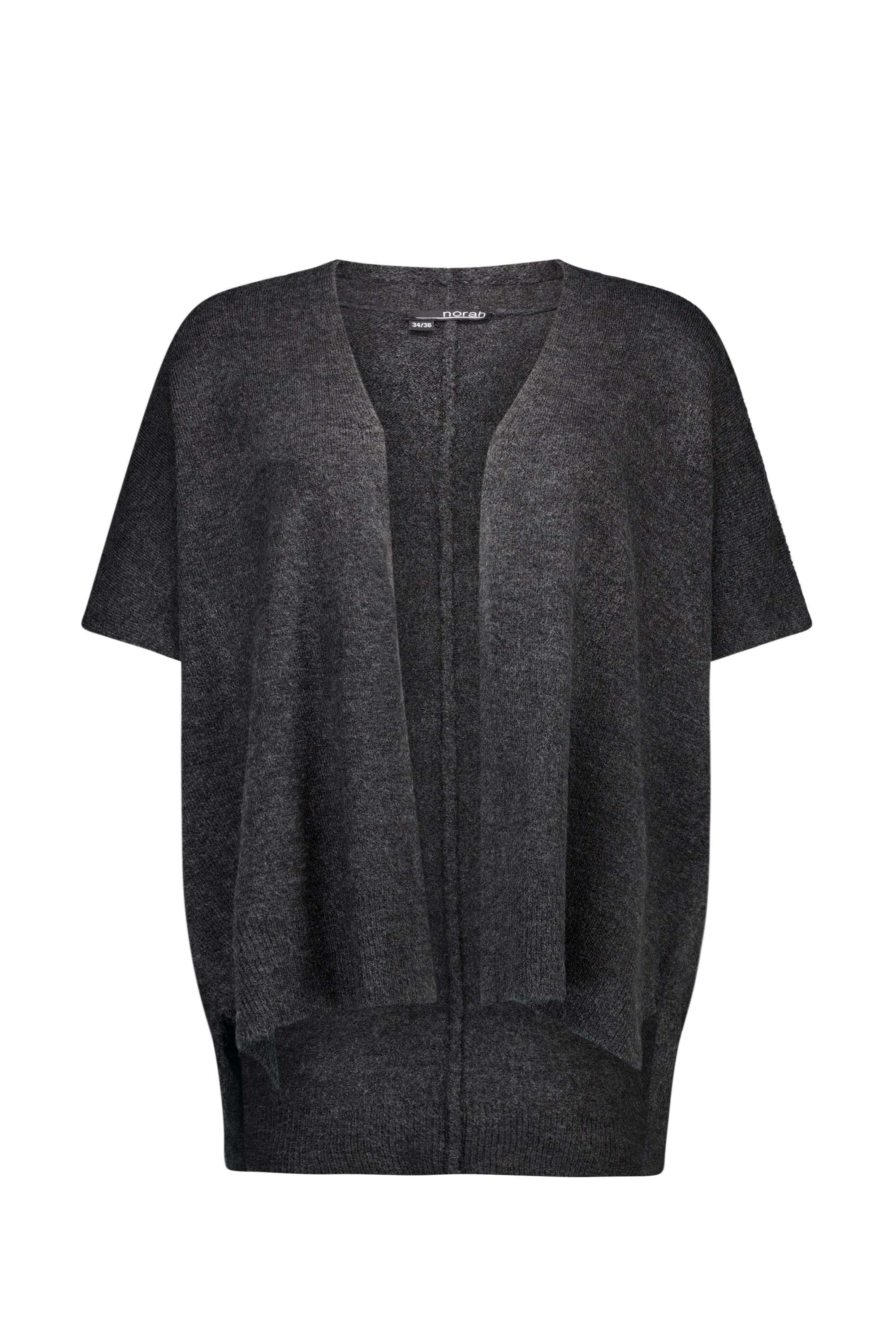 Norah Donkergrijs gebreid vest dark grey 217900-096-38-40