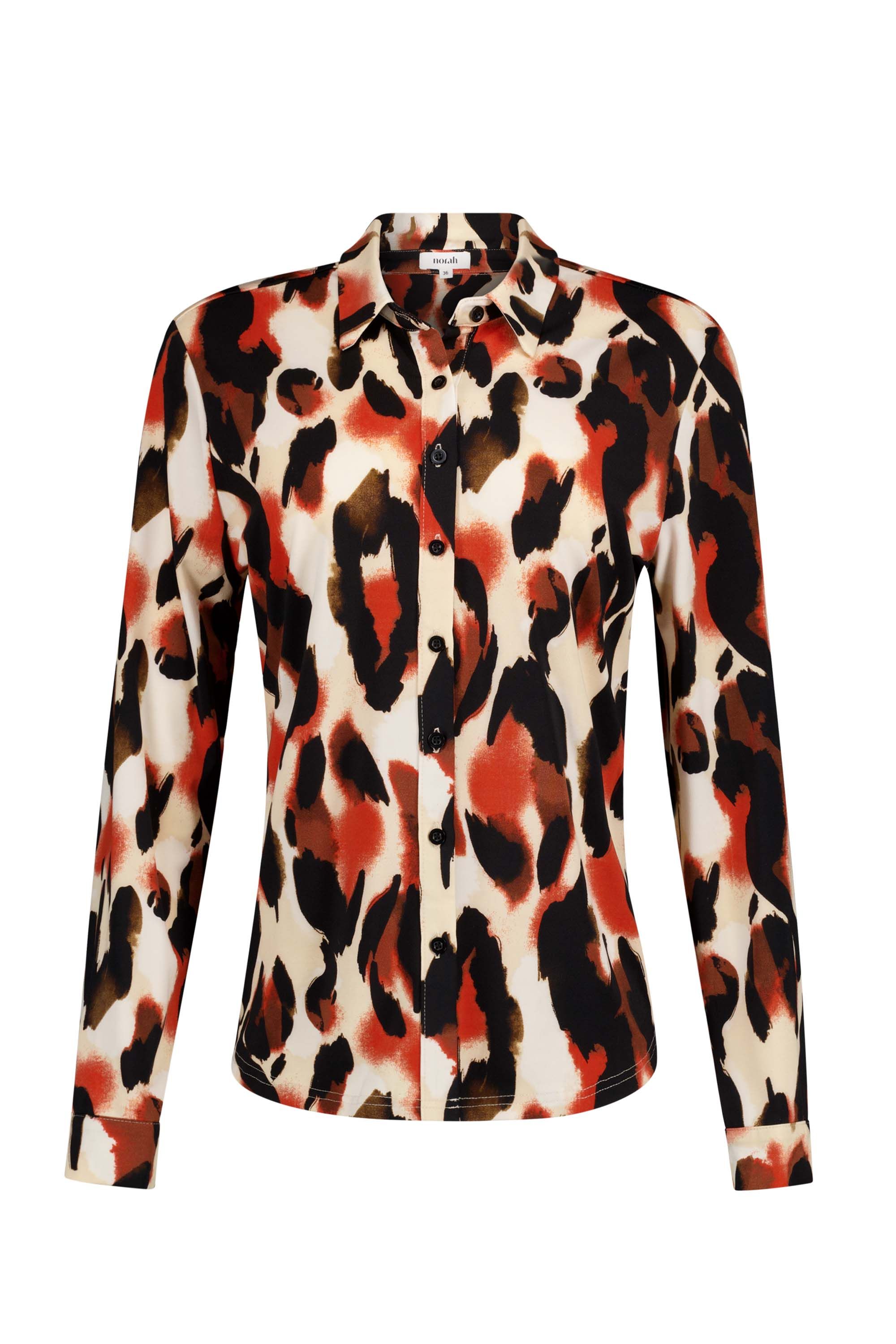 Norah Blouse met dierenprint multicolor 217955-002-34