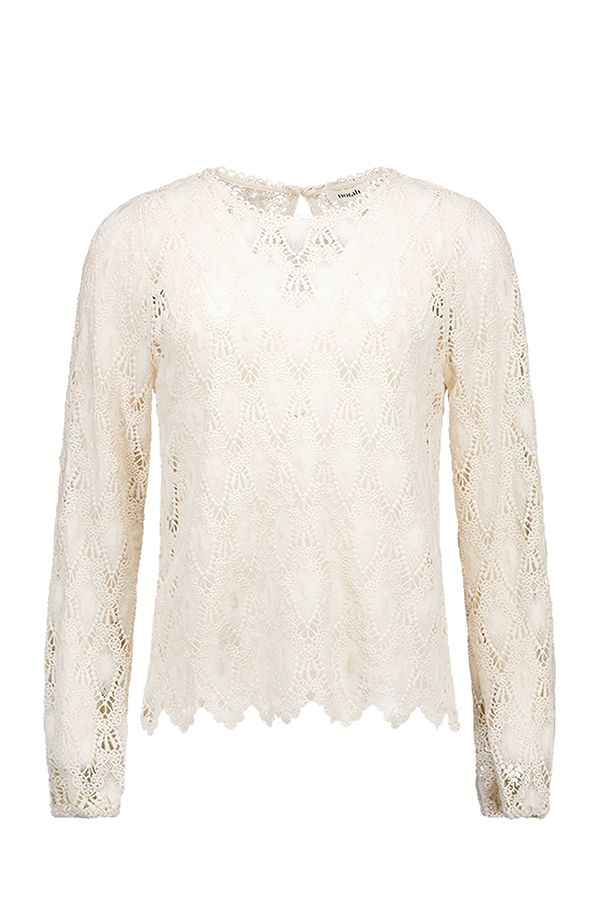 Norah Ecru kanten top ecru 217957-102-42