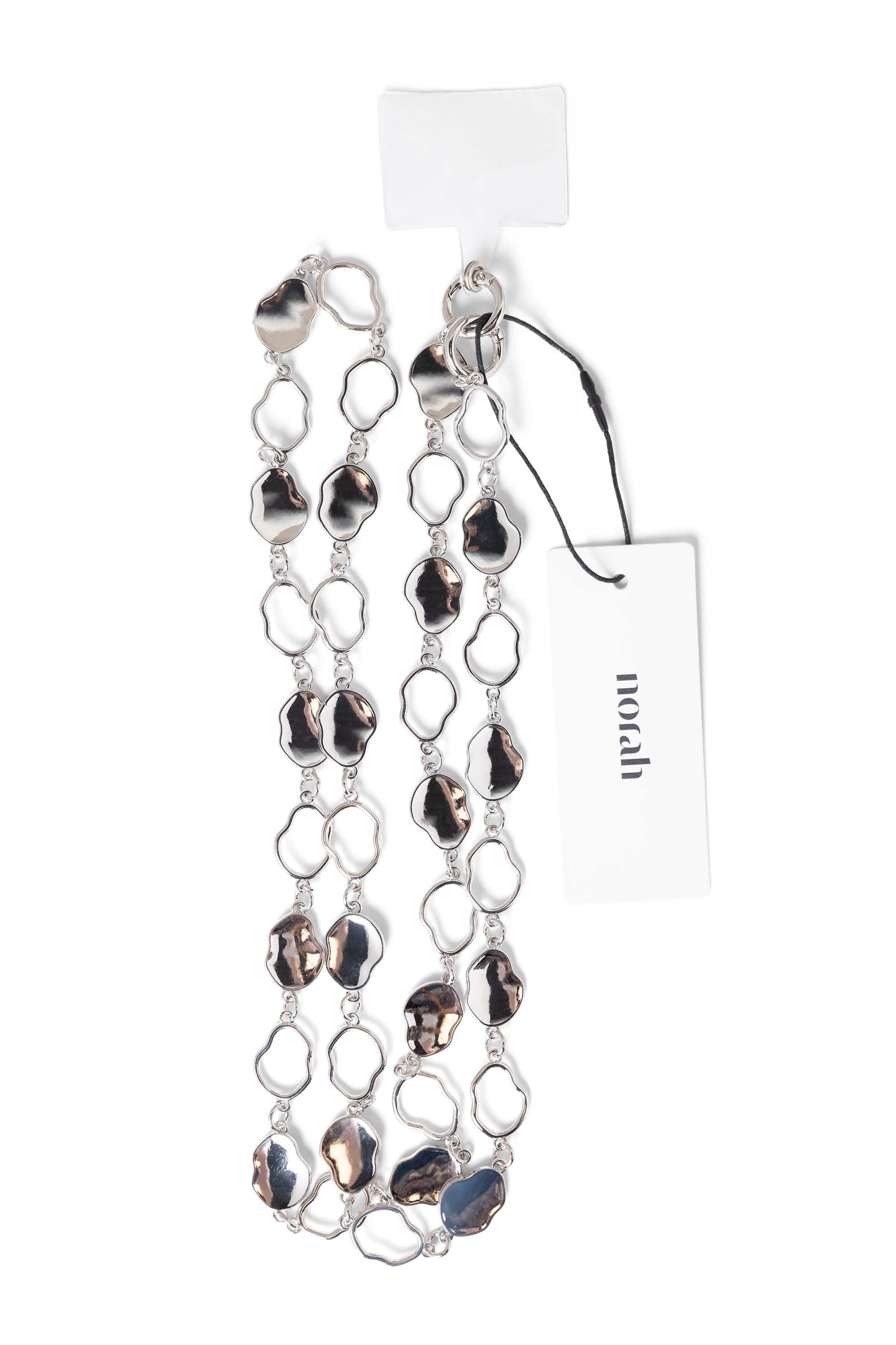 Norah Telefoonkoord met zilverkleurige schakels silver 217989-099-ONE