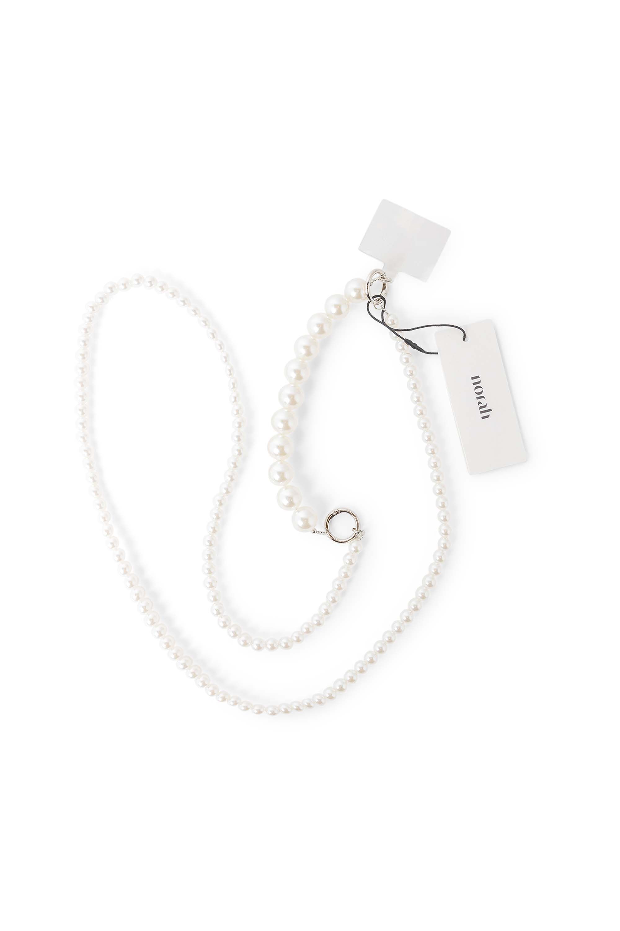 Norah Telefoonkoord met imitatieparels off-white 217990-101-ONE