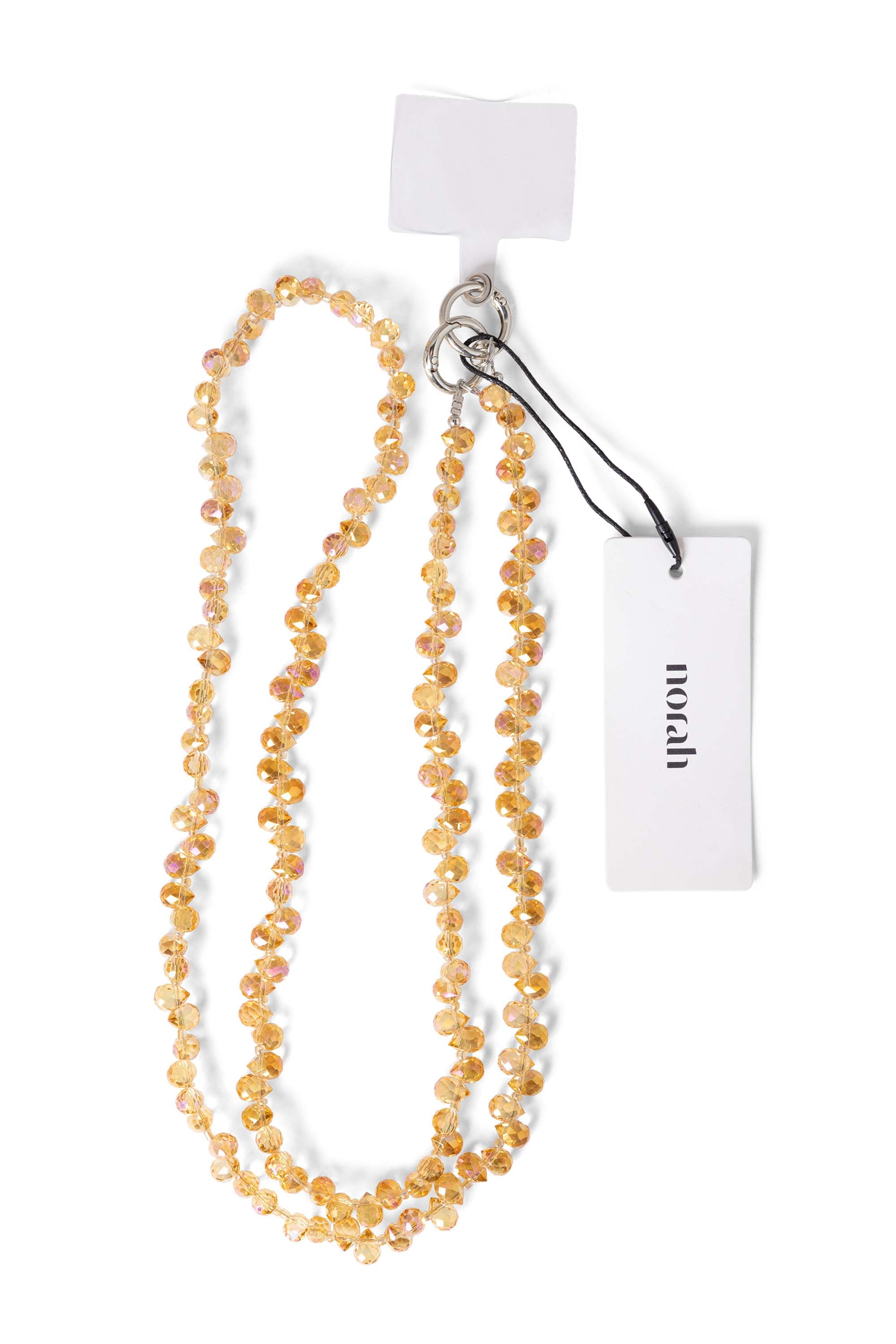 Norah Telefoonkoord met gele kralen honey 217994-308-ONE