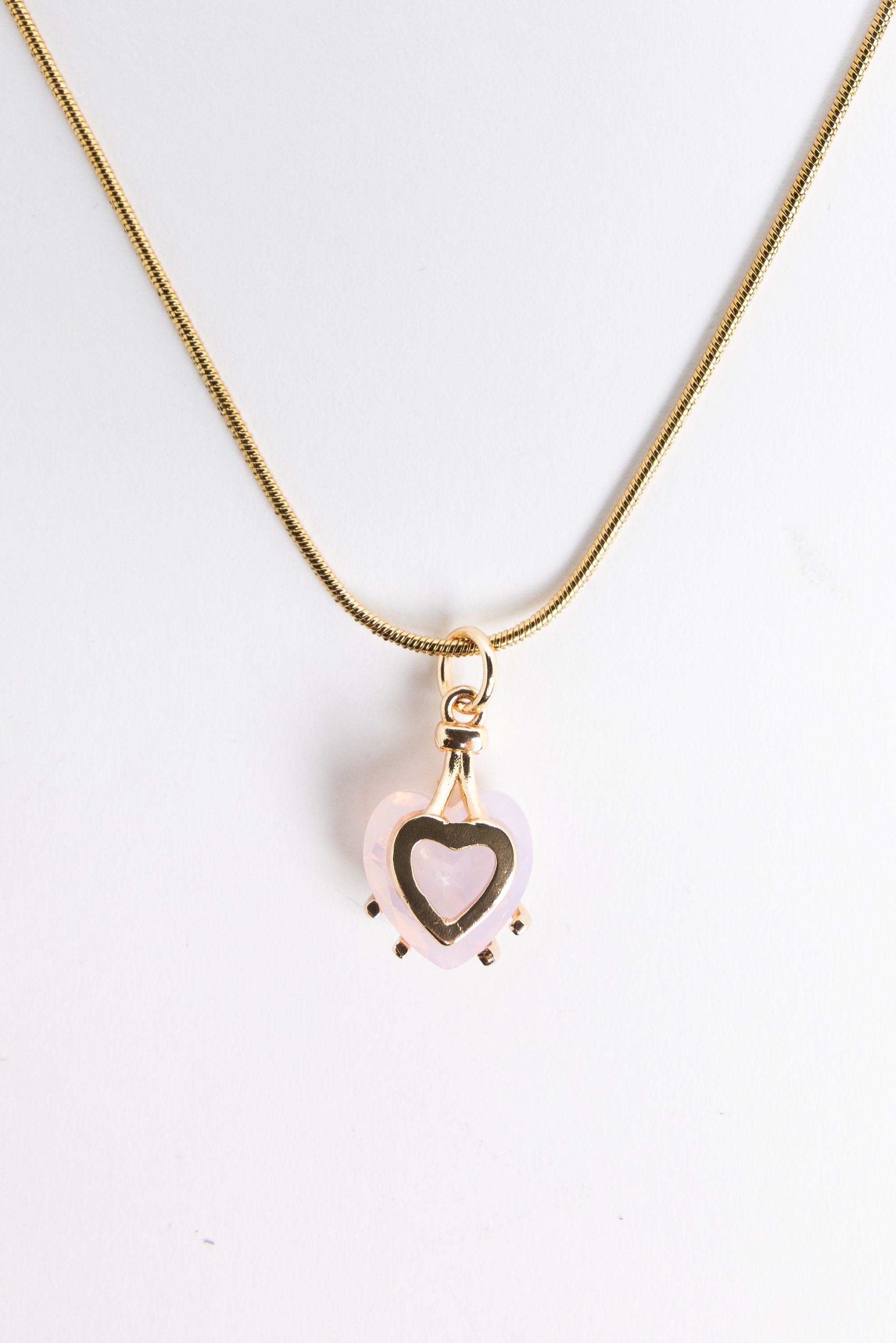 Norah Goudkleurige ketting met hartje gold multicolor 218018-198-ONE