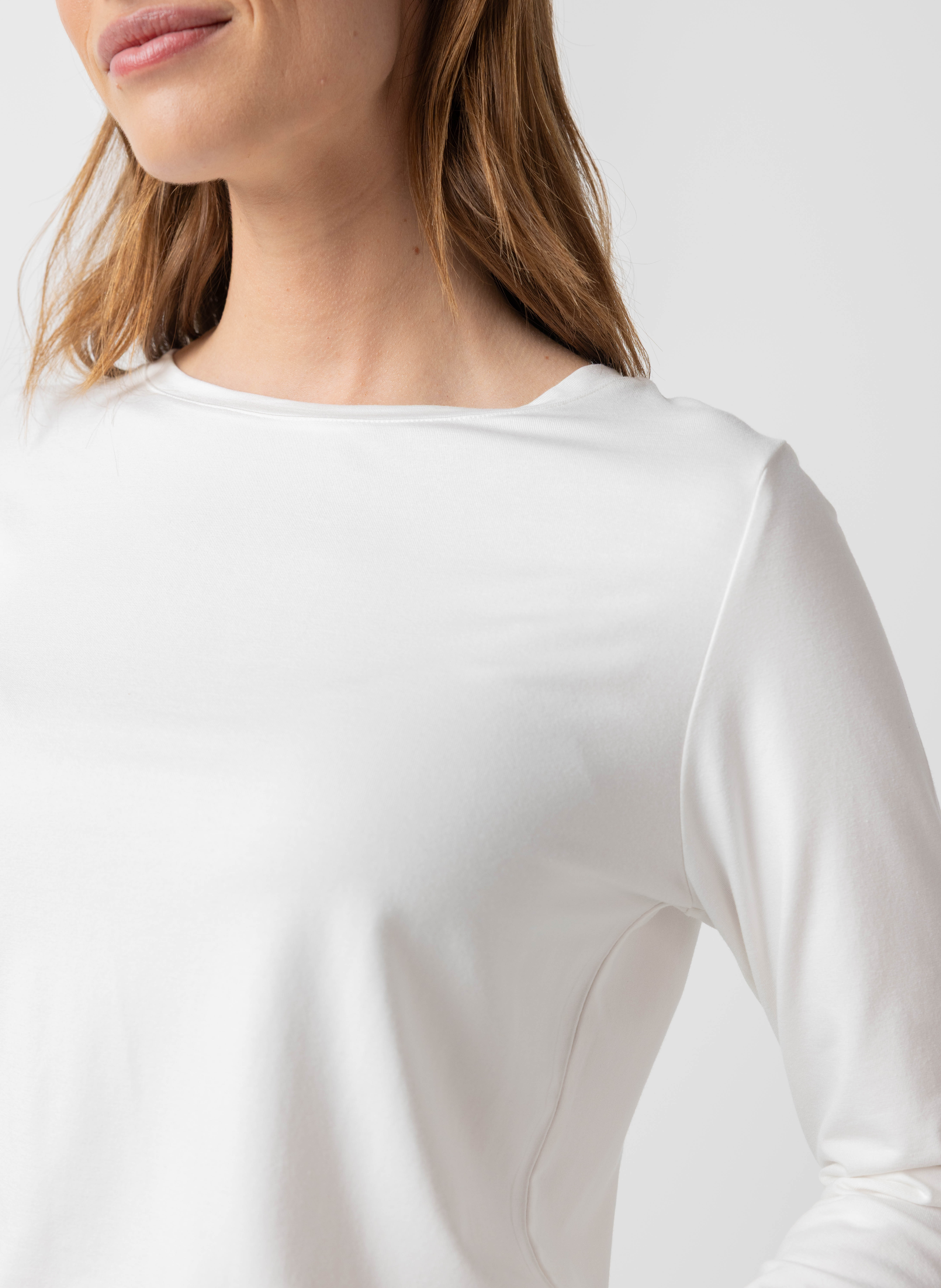 Maya shirt off-white | Norah Dameskleding maat 34 t/m 48