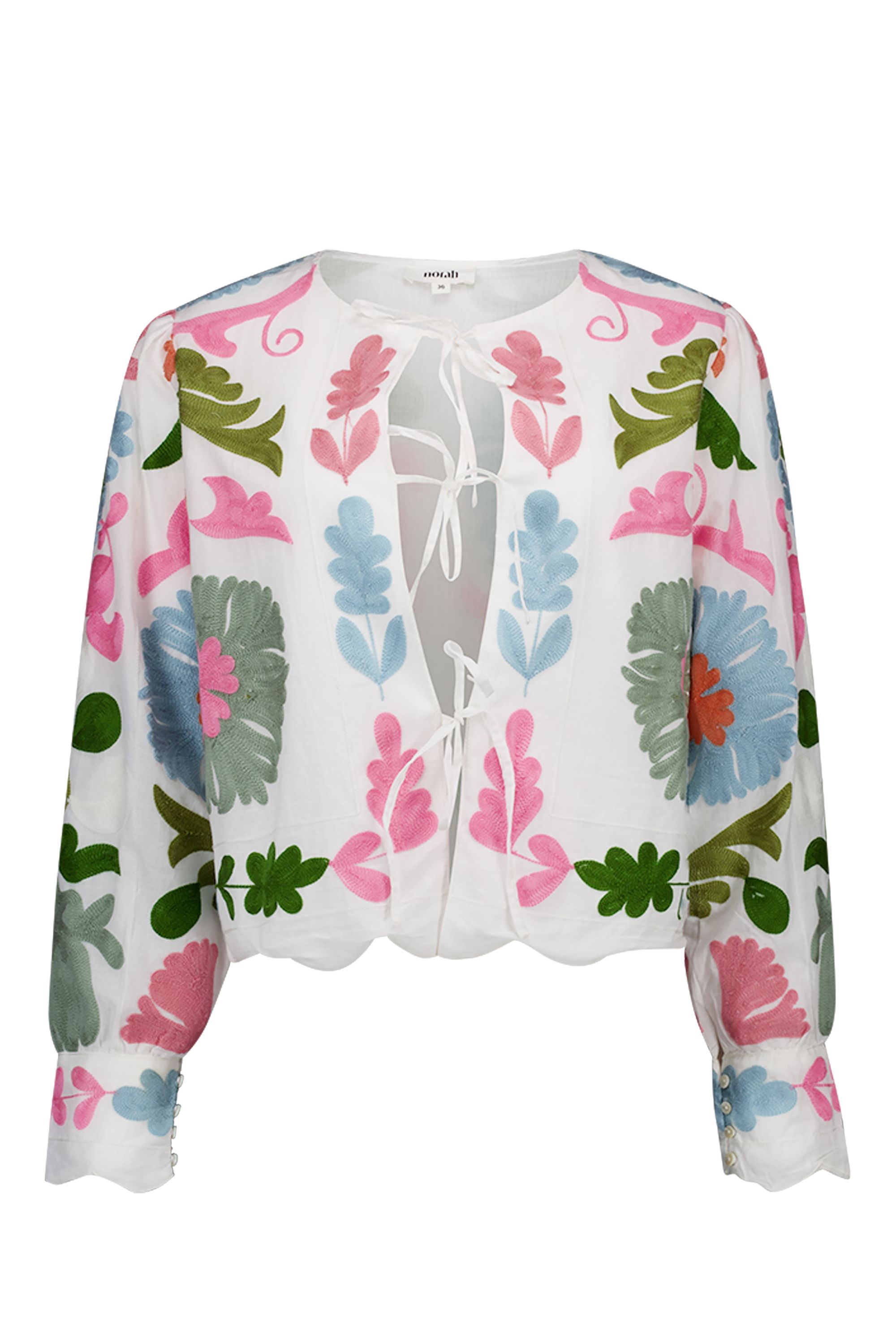Norah Blouse met kleurrijke borduursels  multicolor 218070-002-40