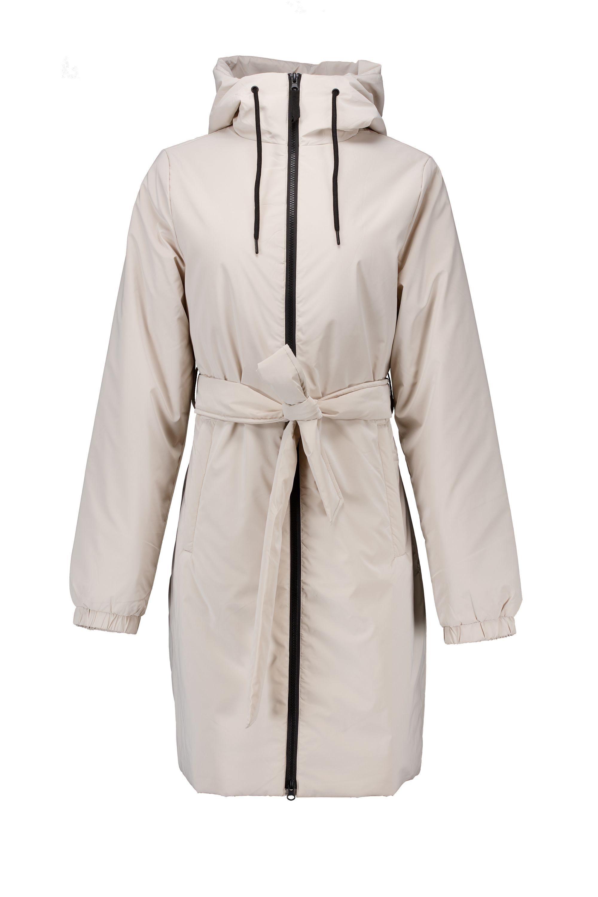 Norah Zandkleurige regenjas met capuchon light sand 218085-111-34