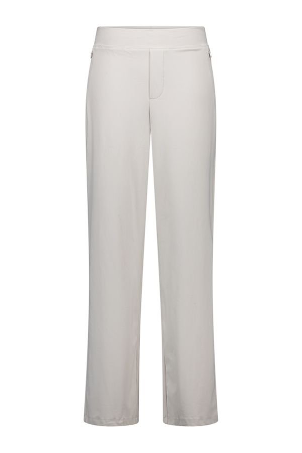 Norah Wide fit broek | Lichtgrijs | Elastische tailleband kit 218090-117-42