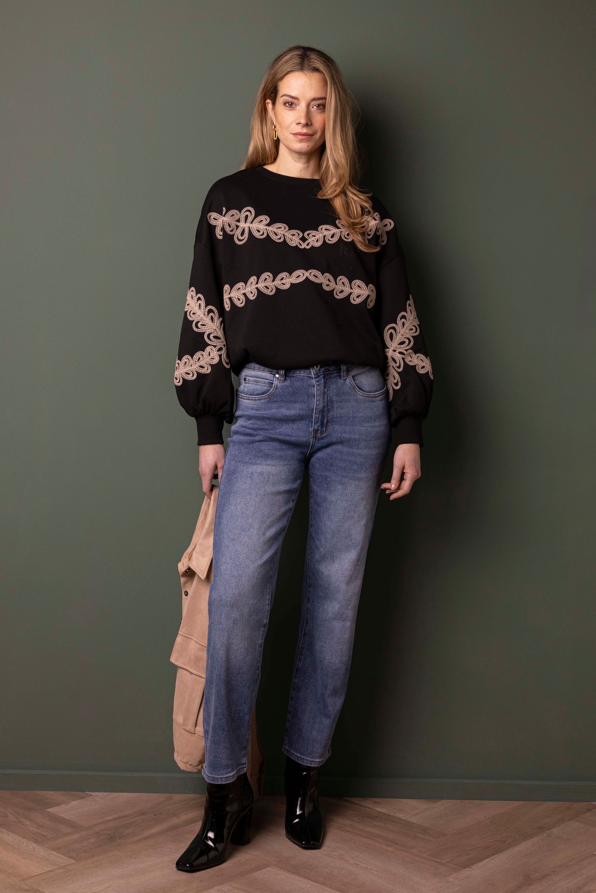 Norah Sue jeans | Slim | Middenblauw | L28 mid denim 218109-479-34