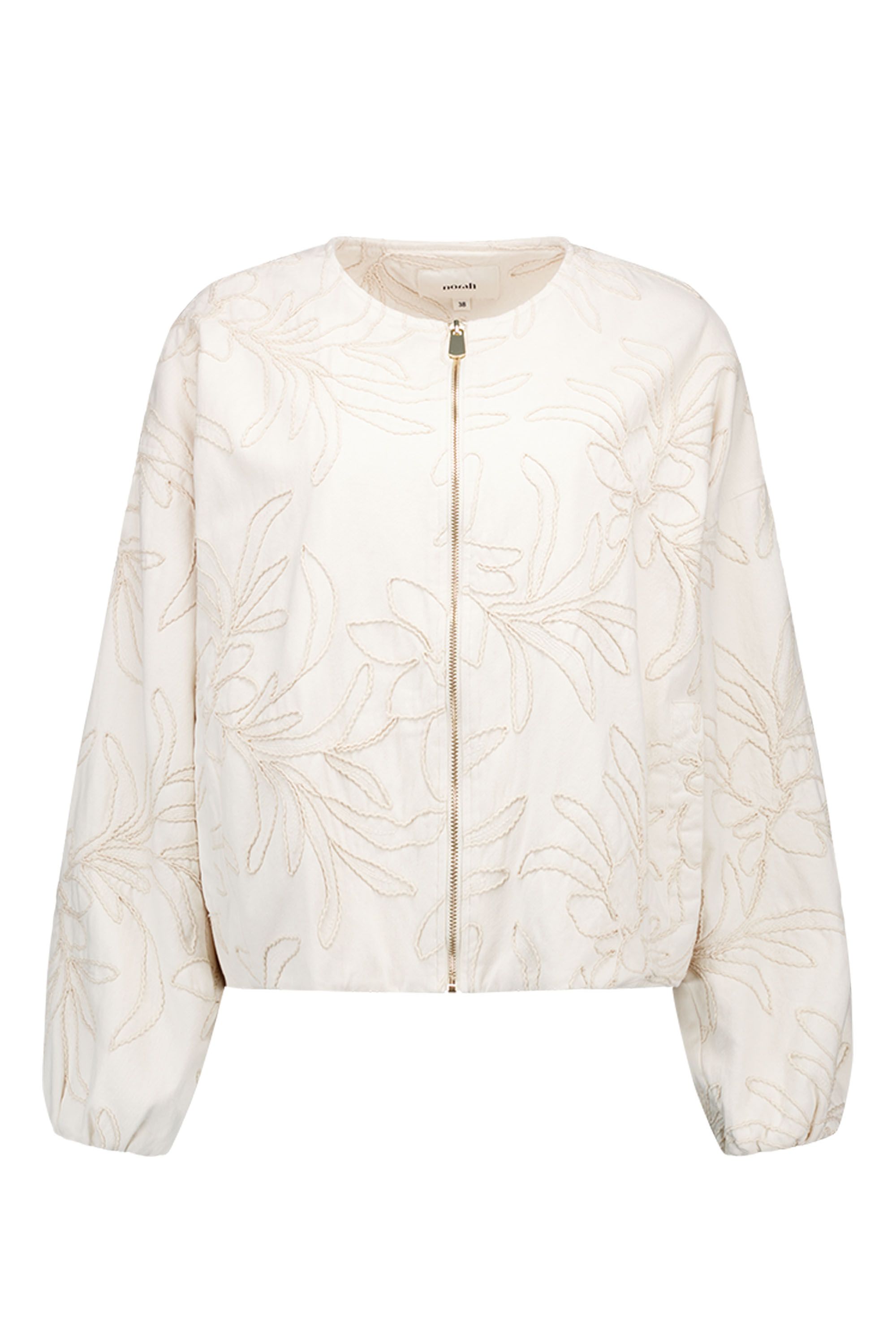 Norah Ecru jasje met borduursels ecru 218112-102-40