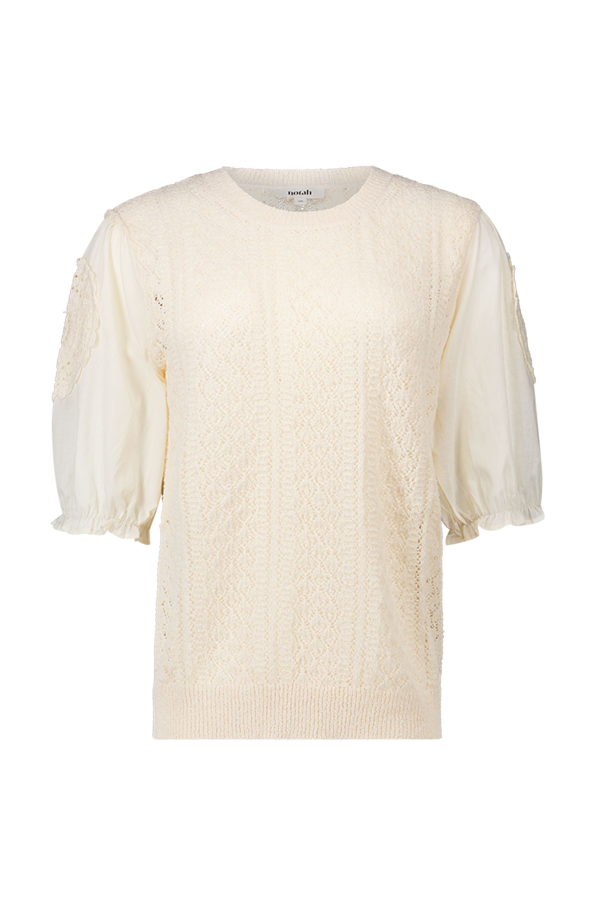 Norah Ecru gebreide trui ecru 218156-102-34