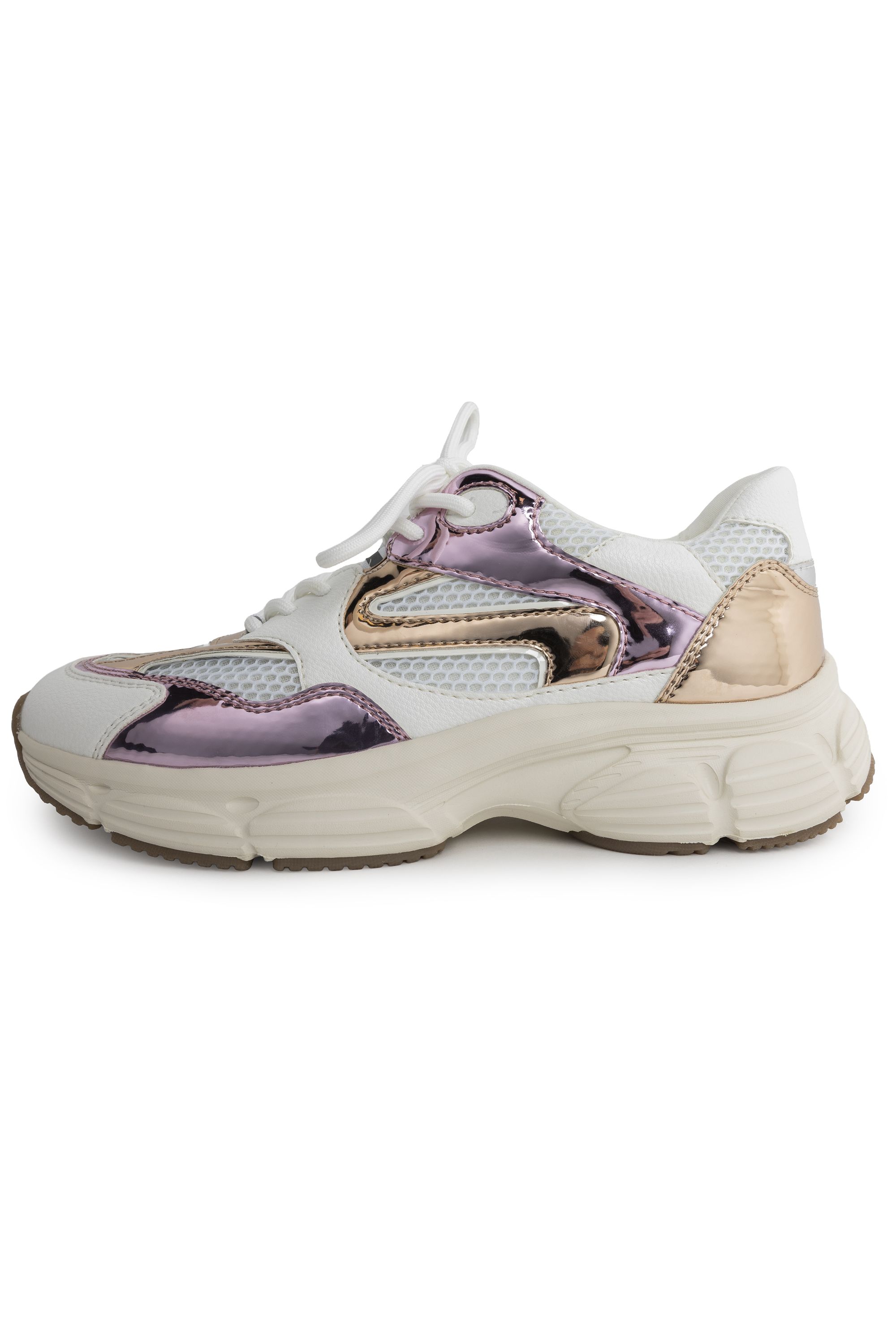 Norah Sneaker met metallic accenten pink multicolor 218181-920-41