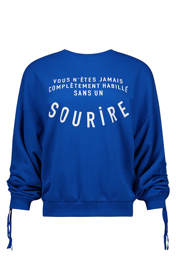 Norah Kobaltblauwe sweater Sourire cobalt 218227-468-38