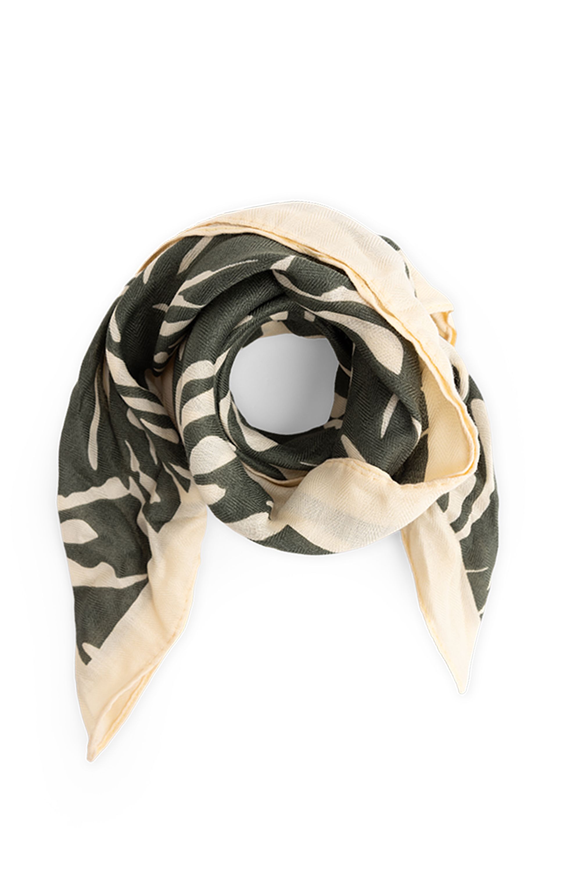 Norah Ecru/groene sjaal ecru/green 218246-175-ONE