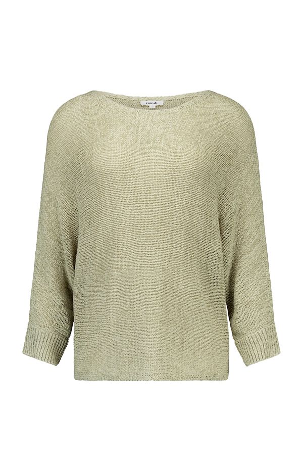 Norah Lichtgroene gebreide trui light green 218254-515-36