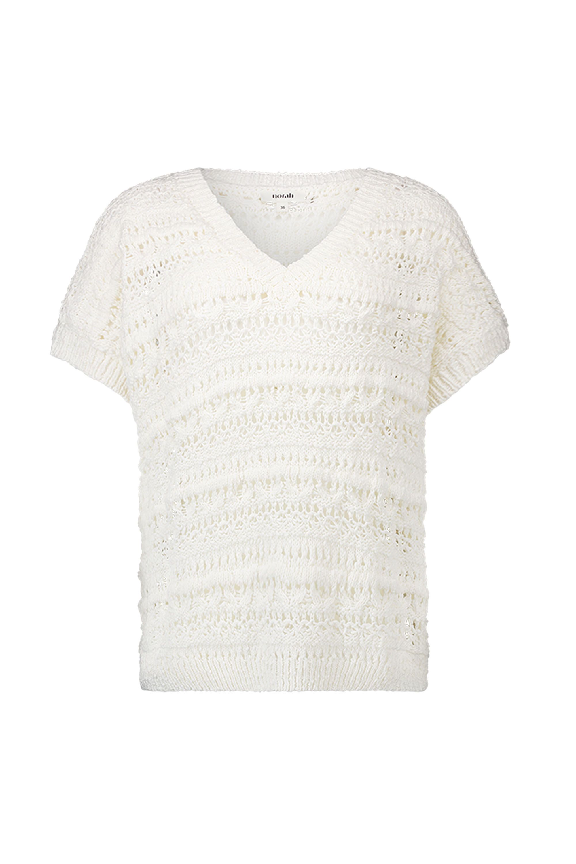 Norah Off-white gebreide trui off-white 218257-101-46