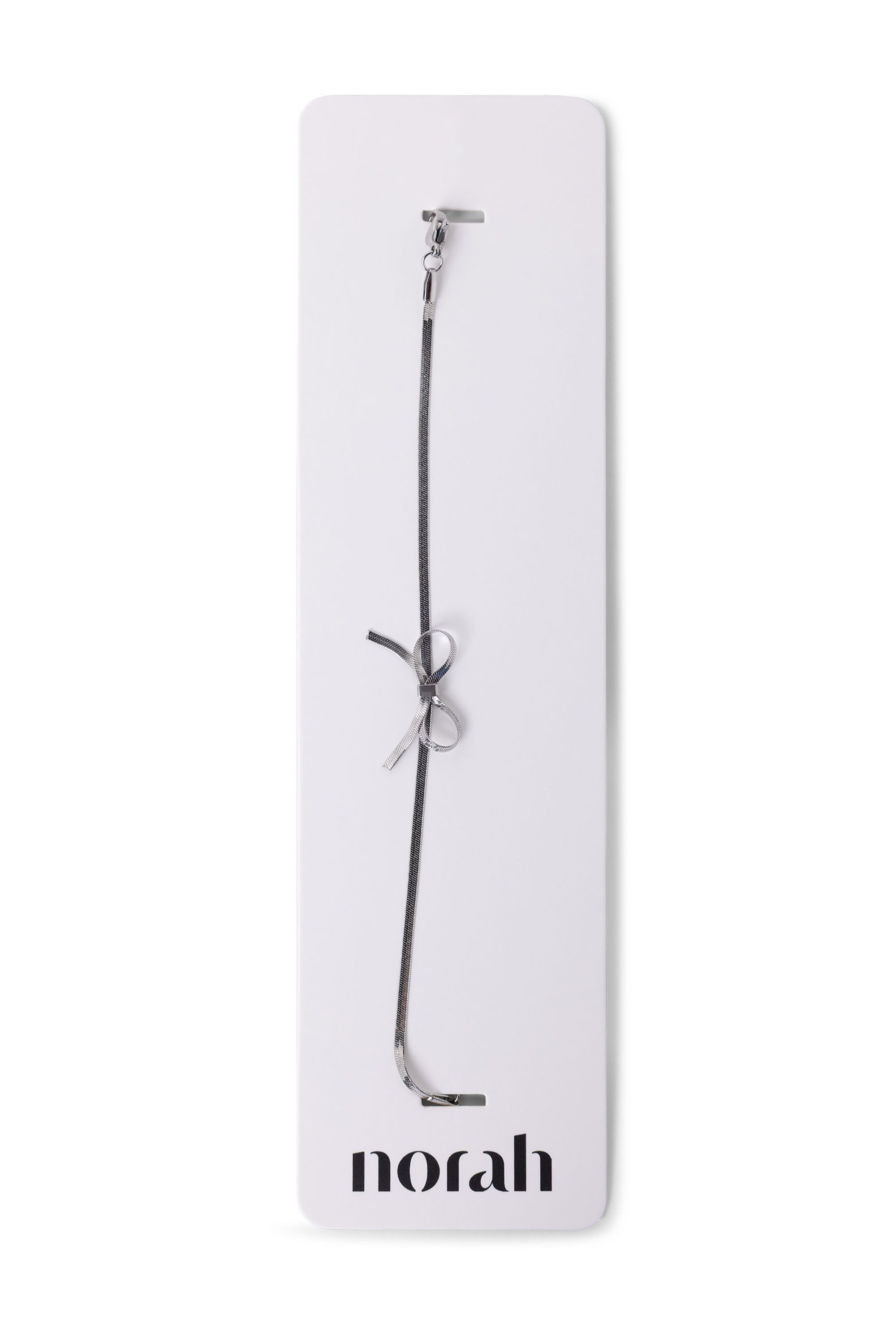 Norah Zilverkeurige armband met strikje silver 218284-099-ONE