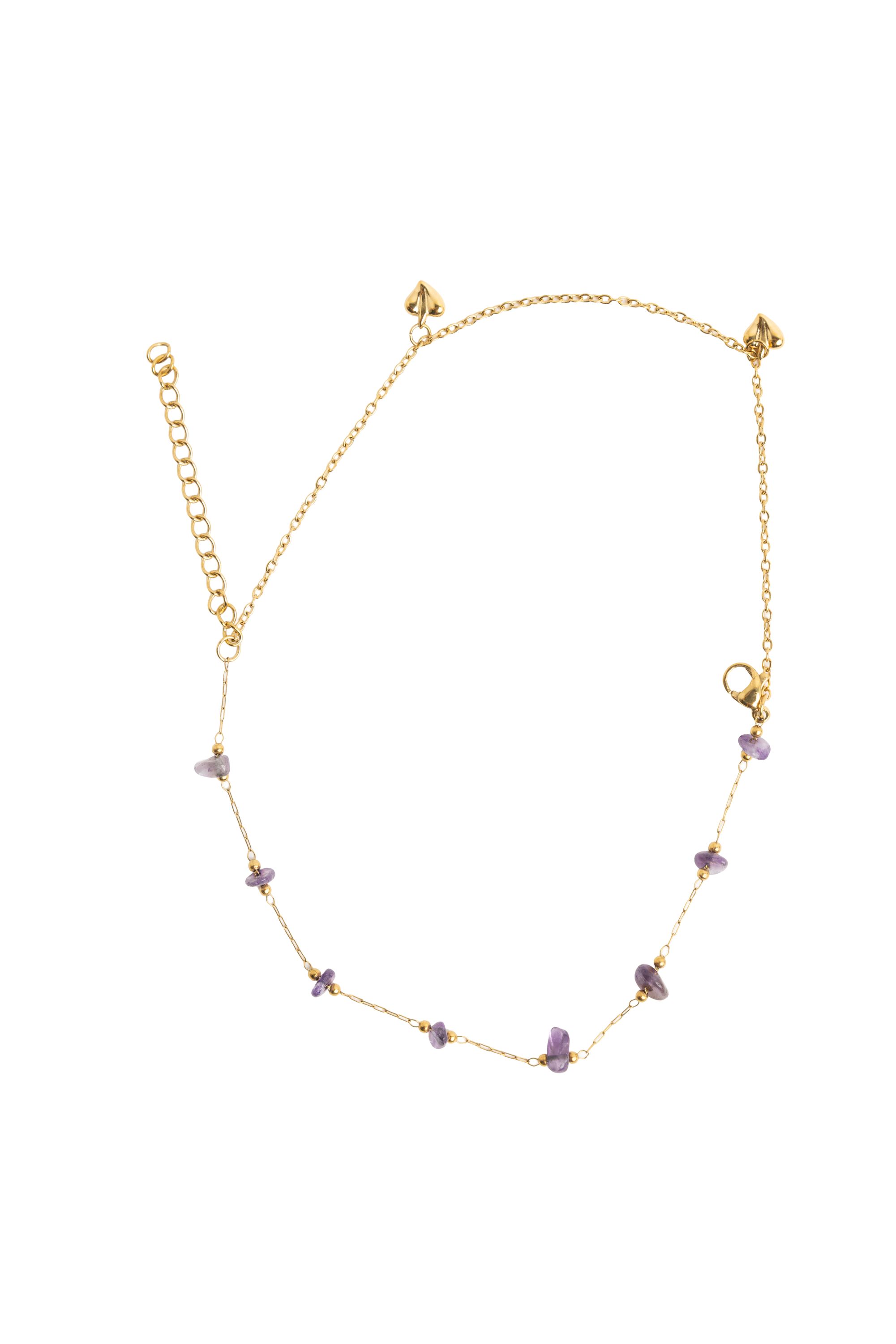 Norah Goudkleurige dubbele armband met steentjes gold multicolor 218290-198-ONE