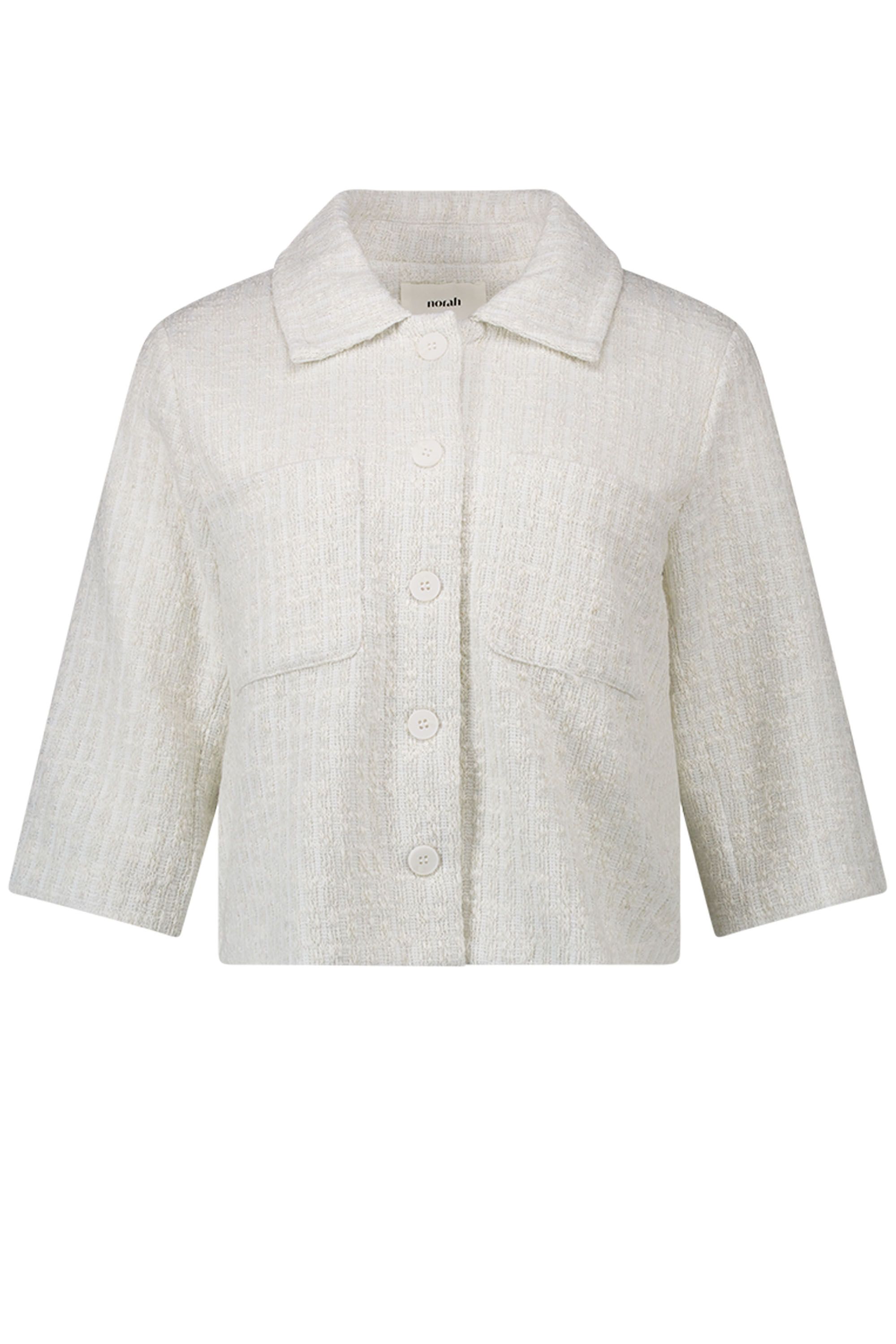 Norah Off-white bouclé jasje off-white 218309-101-36