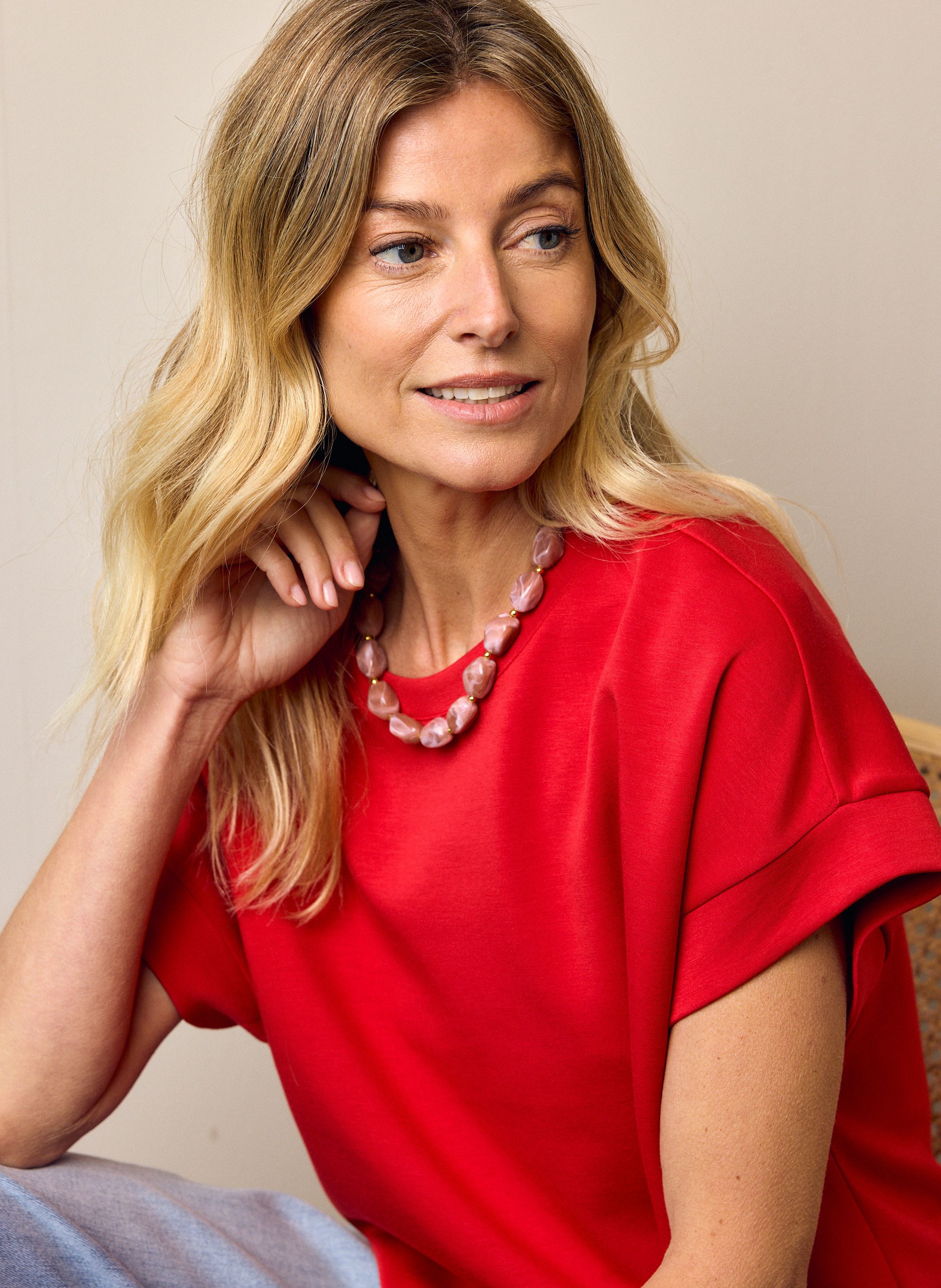 Norah Sanne shirt rood cherry 218340-662