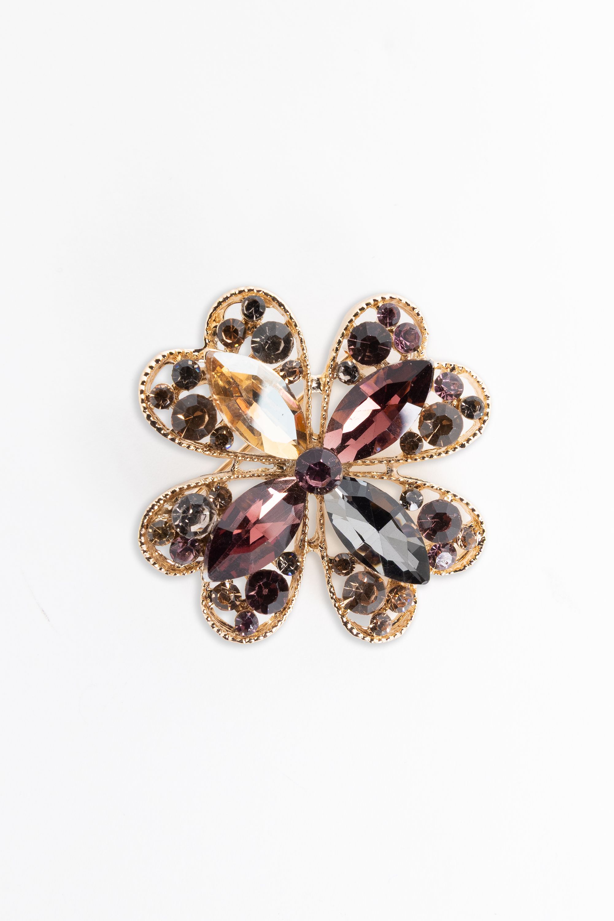 Norah Broche bloem brown multicolor 218342-220-ONE