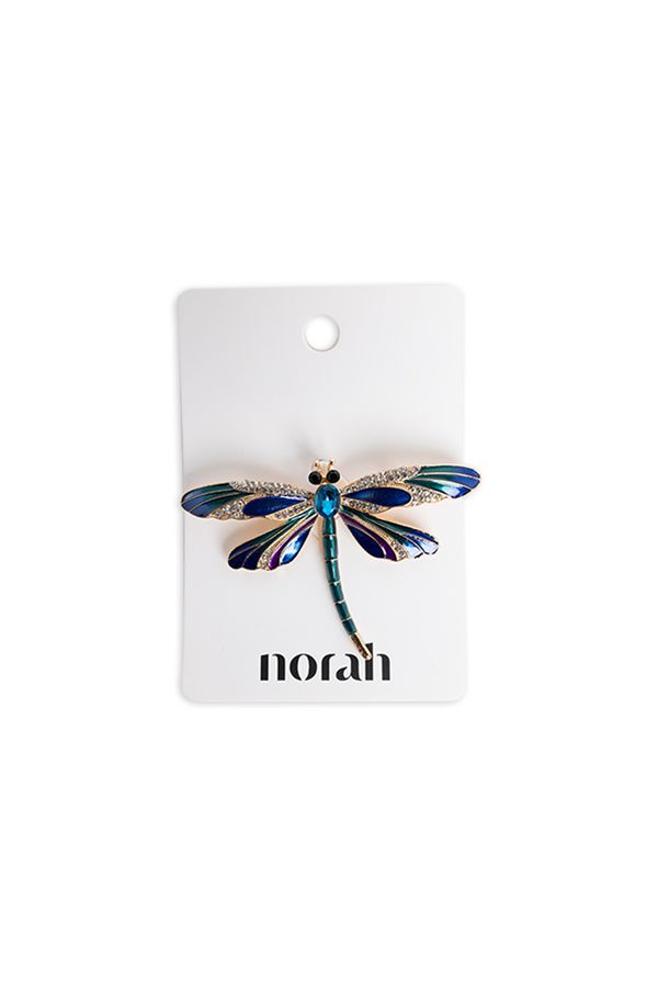Norah Broche libelle blue multicolor 218347-420-ONE