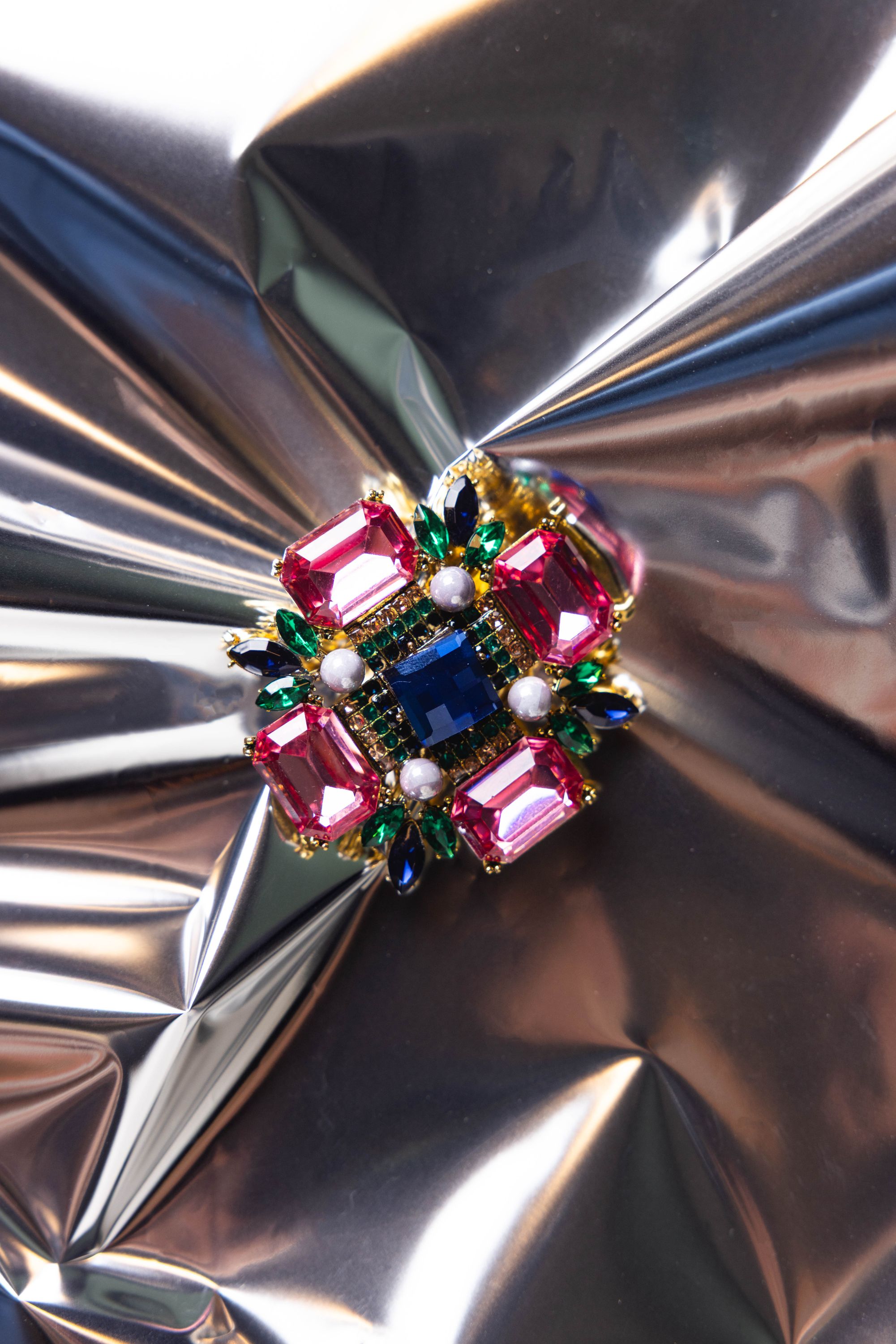 Norah Broche gekleurde bloem pink multicolor 218348-920-ONE