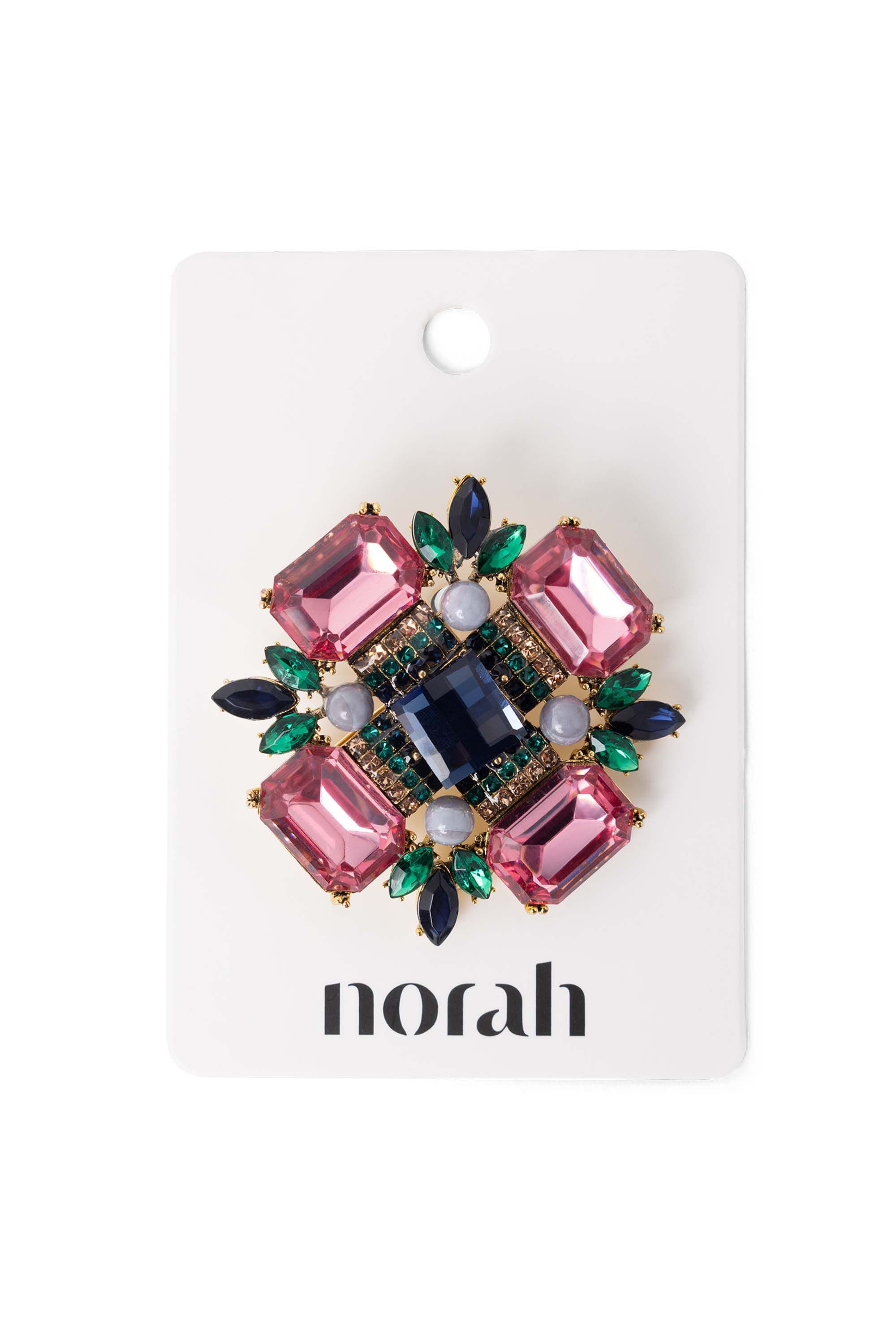 Norah Broche gekleurde bloem pink multicolor 218348-920-ONE