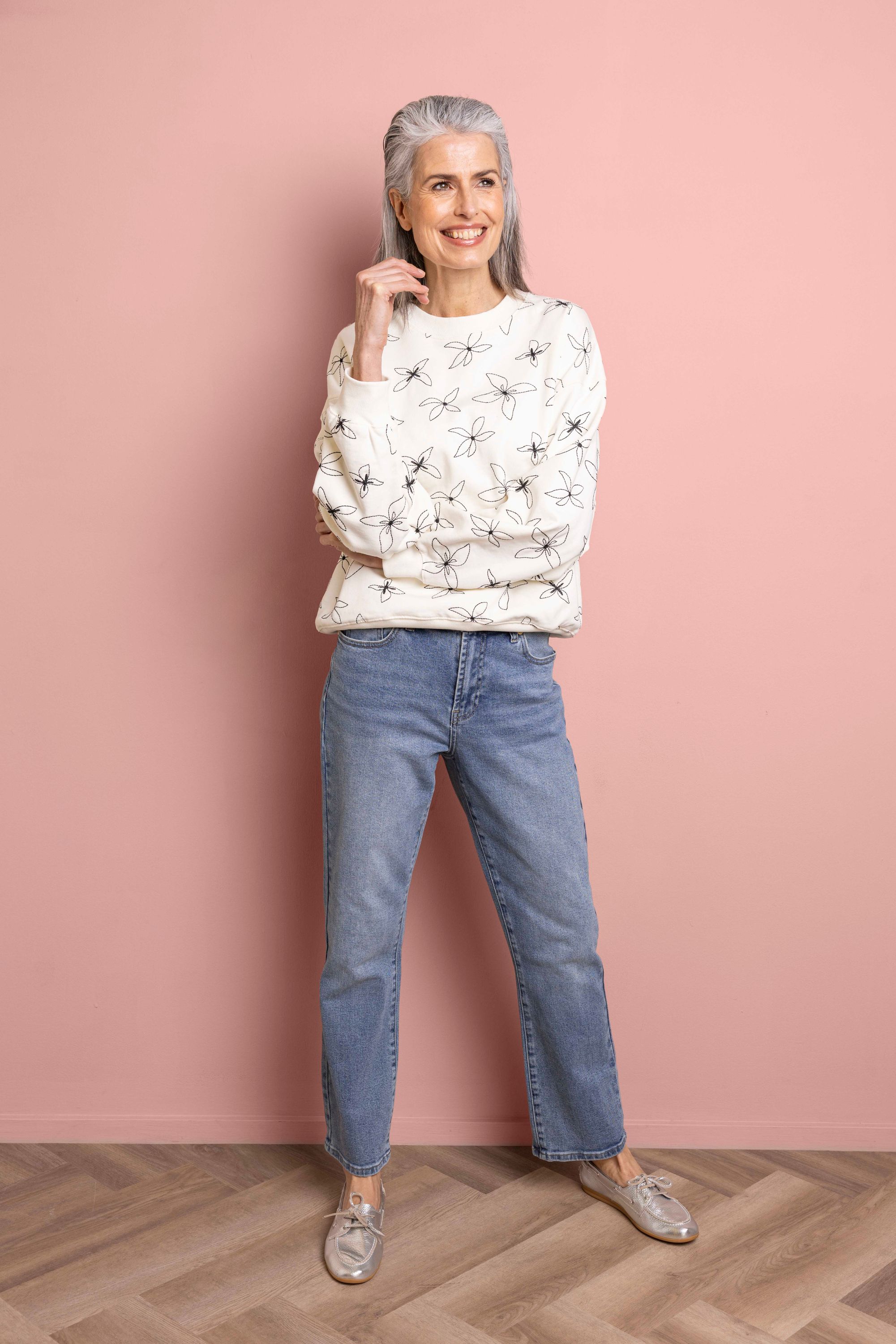 Norah Simone jeans | Straight | Lichtblauw | L28 light denim 218376-478-42