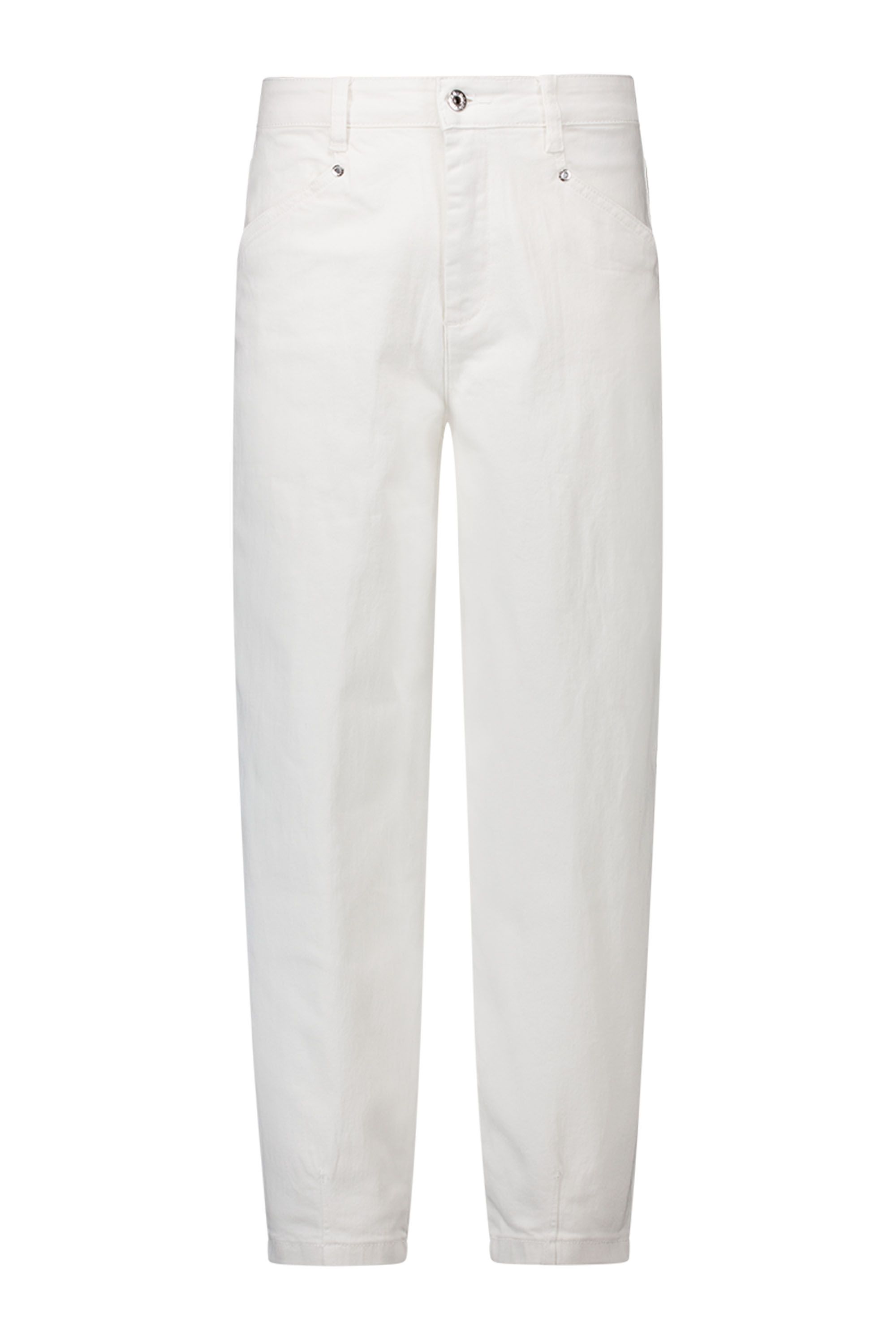 Norah Bella jeans | Barrel | Off-white | Cropped off-white 218419-101-46