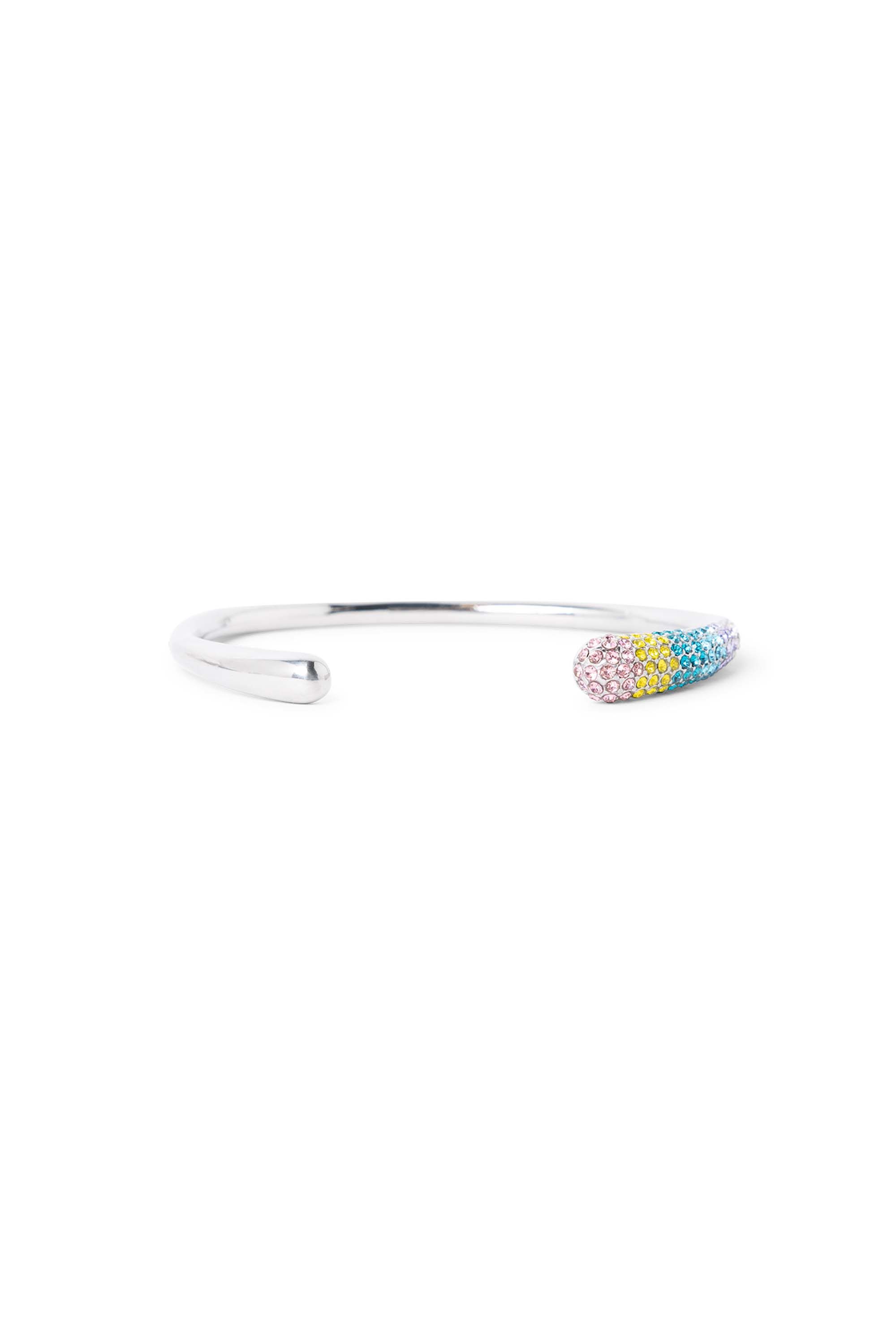 Norah Zilverkleurige armband met gekleurde steentjes silver multicolor 218439-093-ONE