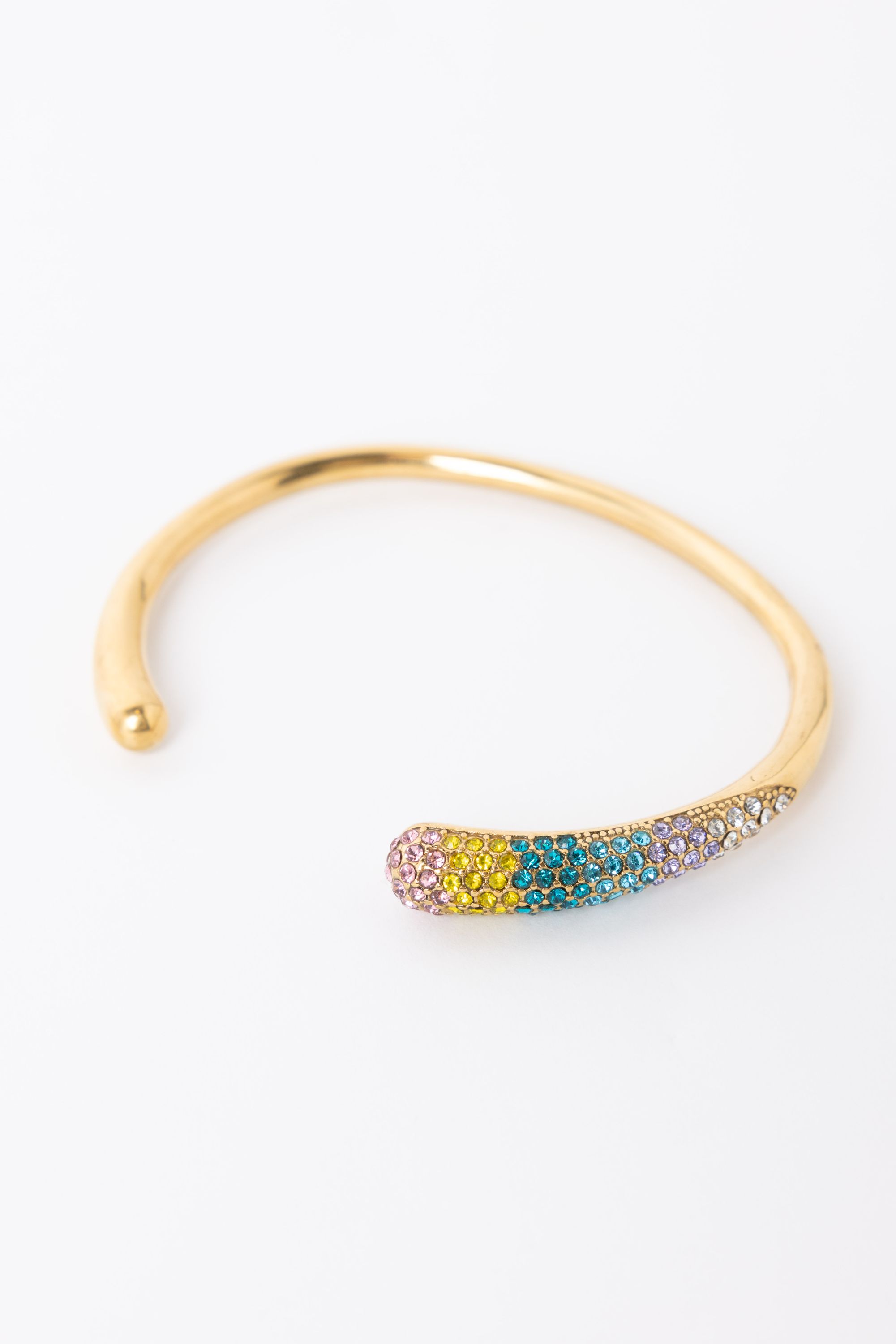 Norah Goudkleurige armband met gekleurde steentjes gold multicolor 218440-198-ONE