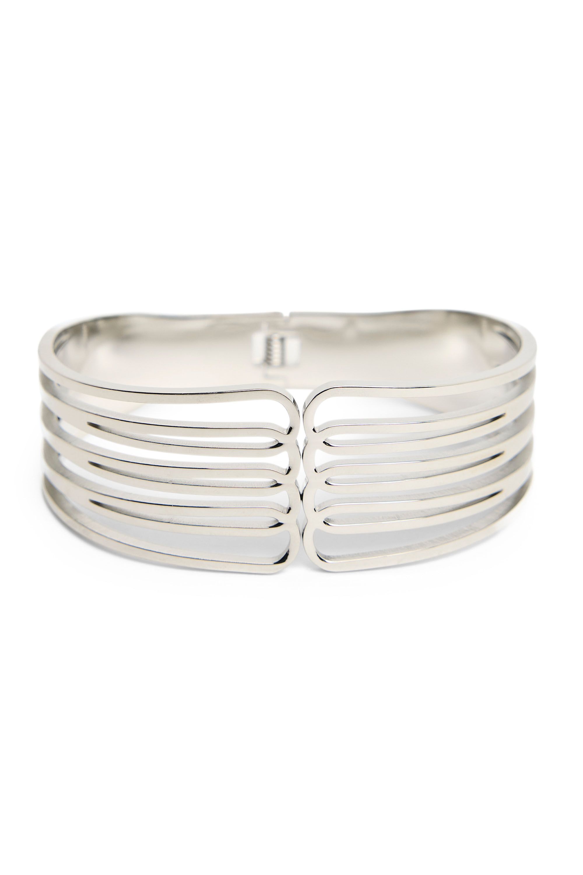 Norah Zilverkleurige bangle armband silver 218444-099