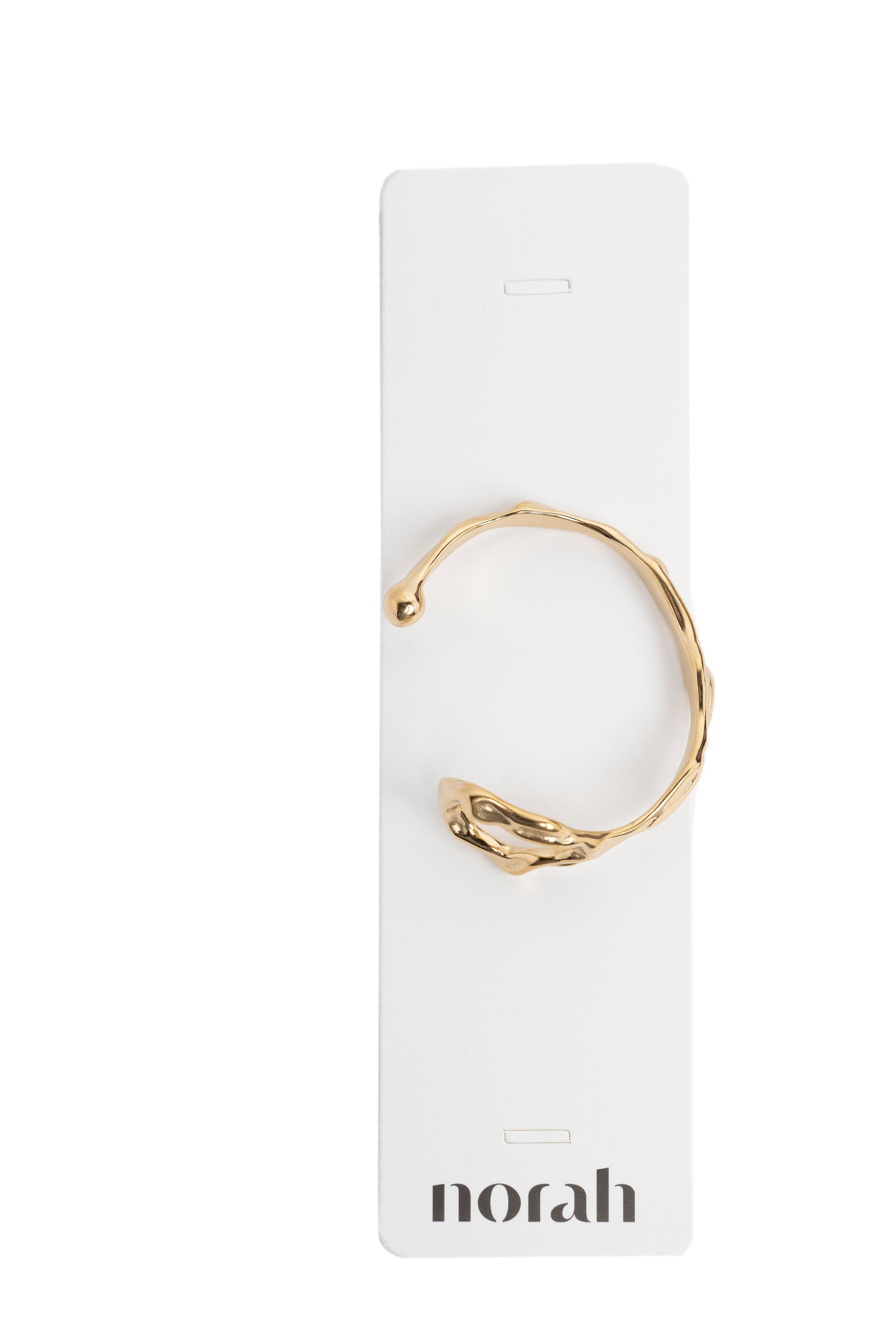 Norah Goudkleurige bangle armband cirkel gold 218447-199-ONE