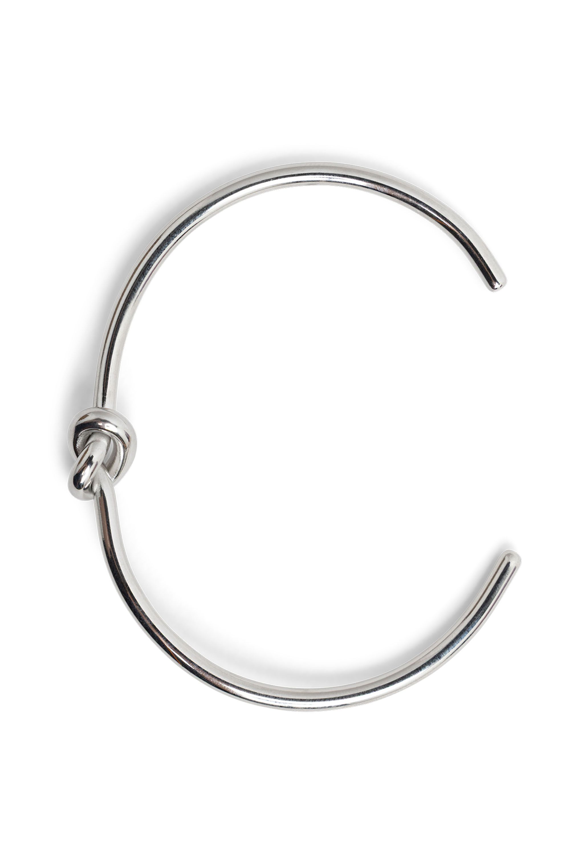 Norah Zilverkleurige bangle armband met knoop silver 218449-099-ONE