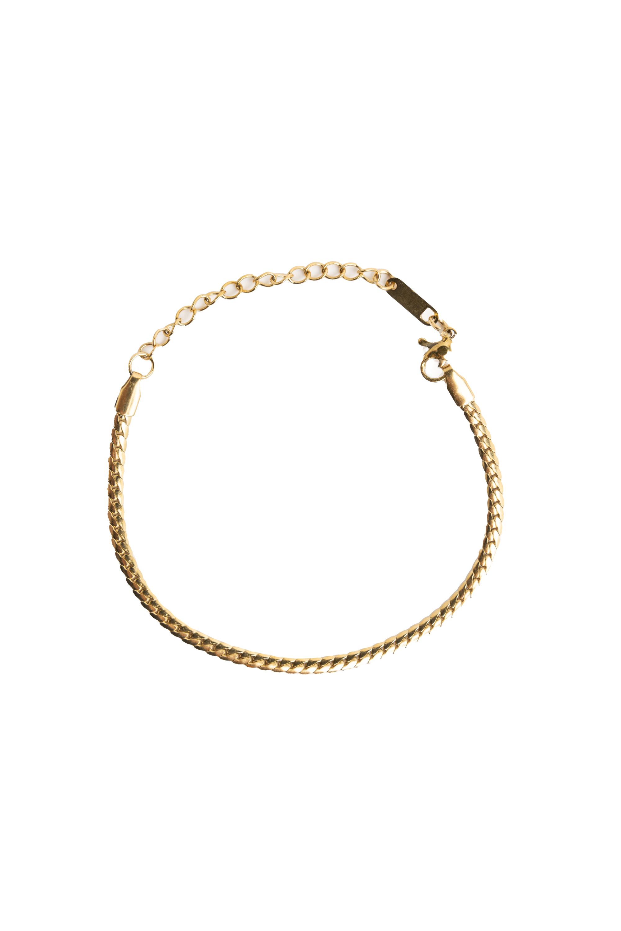 Norah Goudkleurige armband met fijne schakels gold 218457-199-ONE