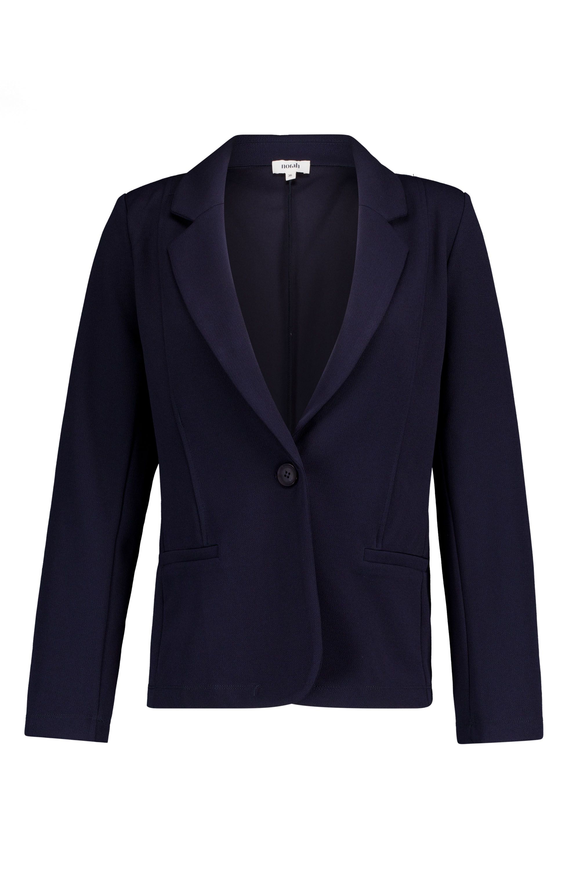 Norah Silke blazer | Donkerblauw navy 218479-492