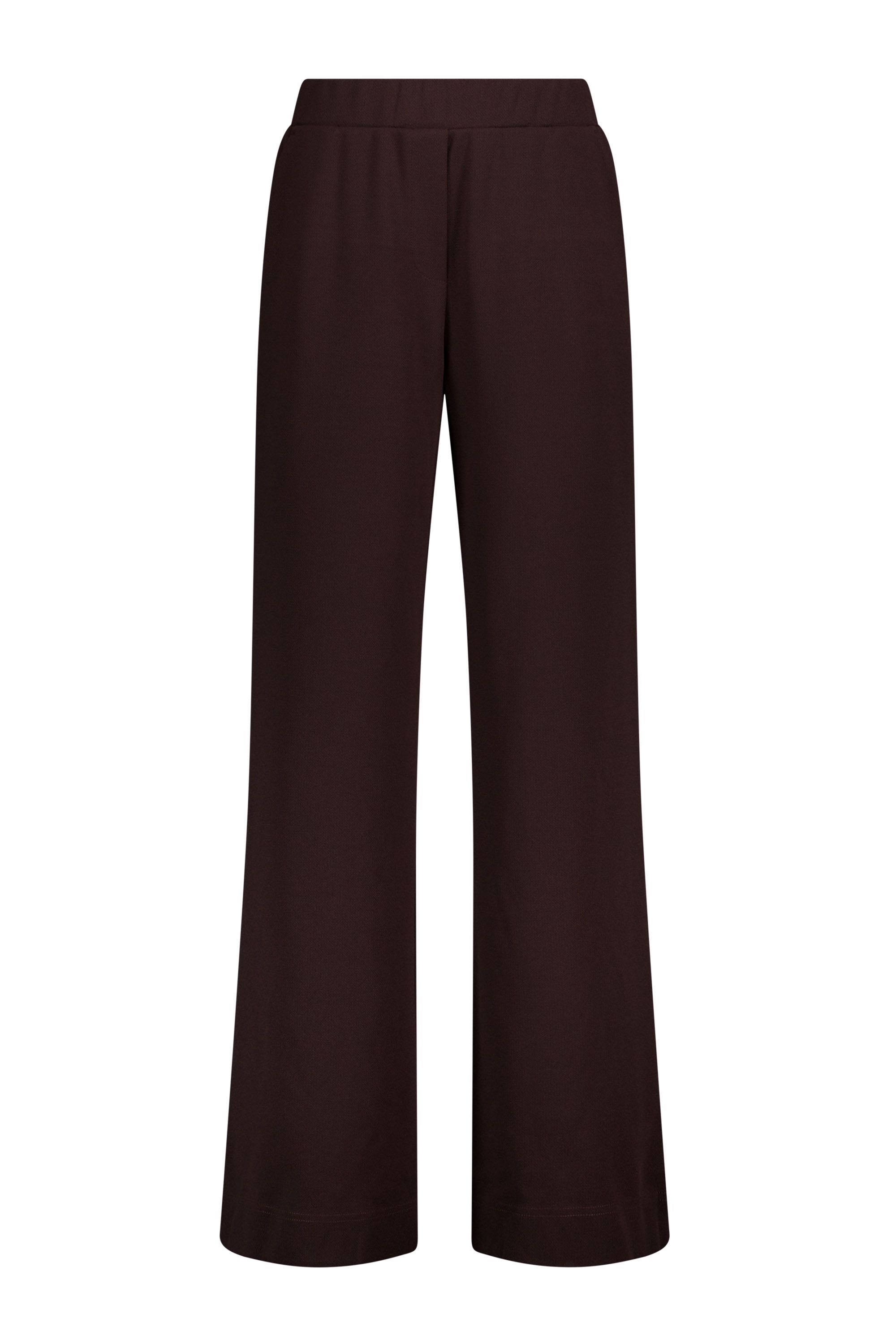 Norah Silke broek | Donkerbruin | L29 dark brown 218480-299
