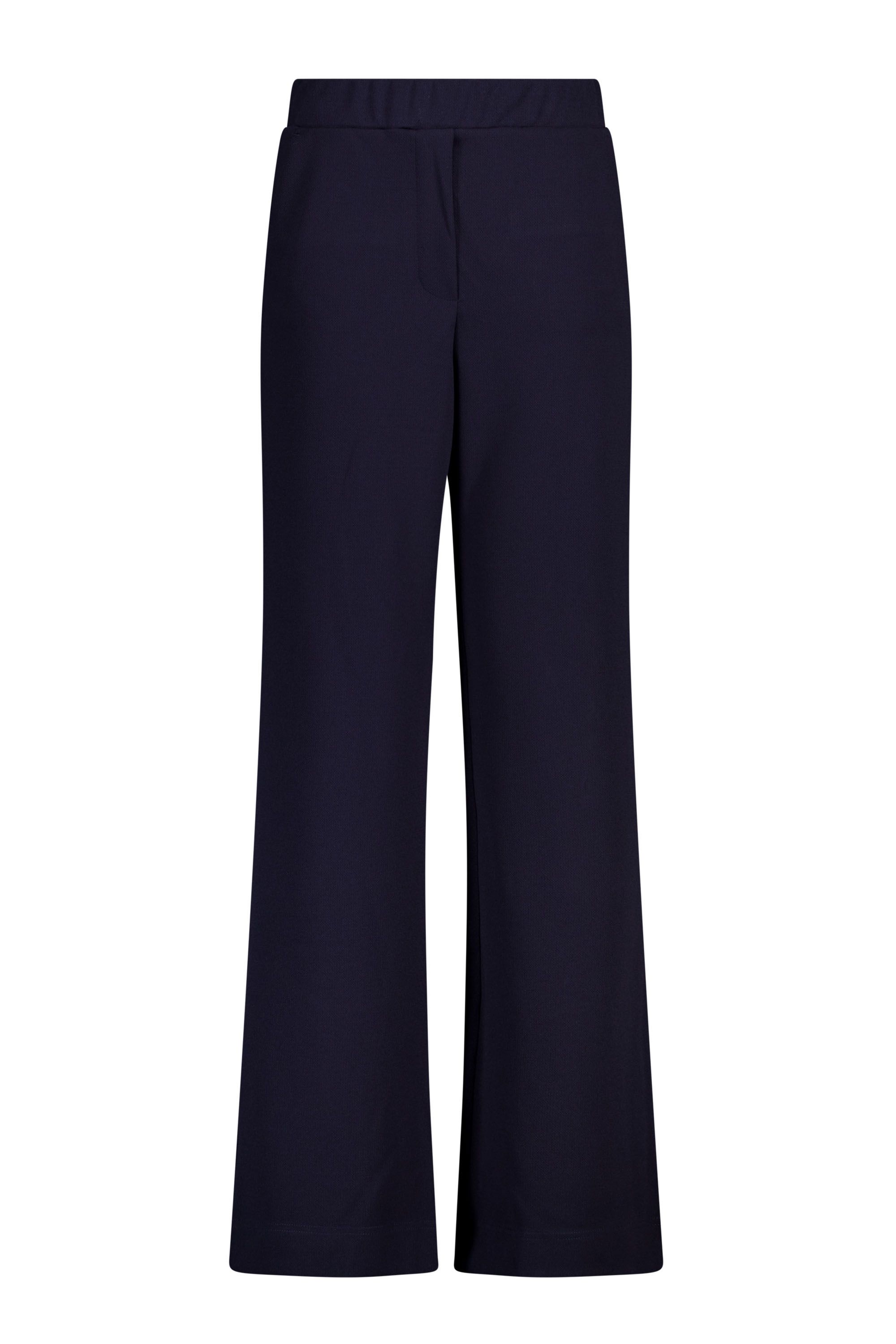Norah Silke broek | Donkerblauw | L29 navy 218480-492