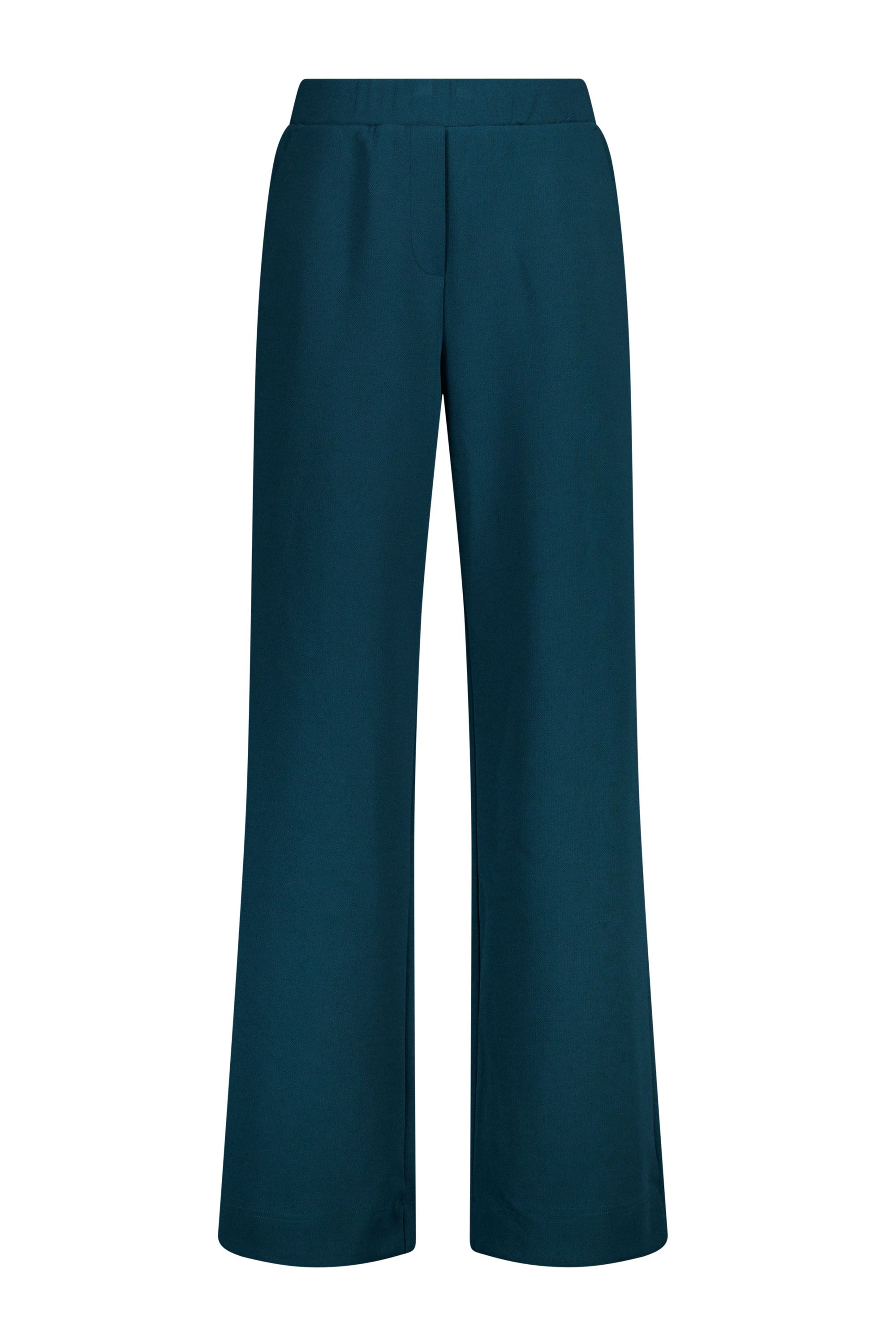 Norah Silke broek | Groenblauw | L29 teal 218480-666