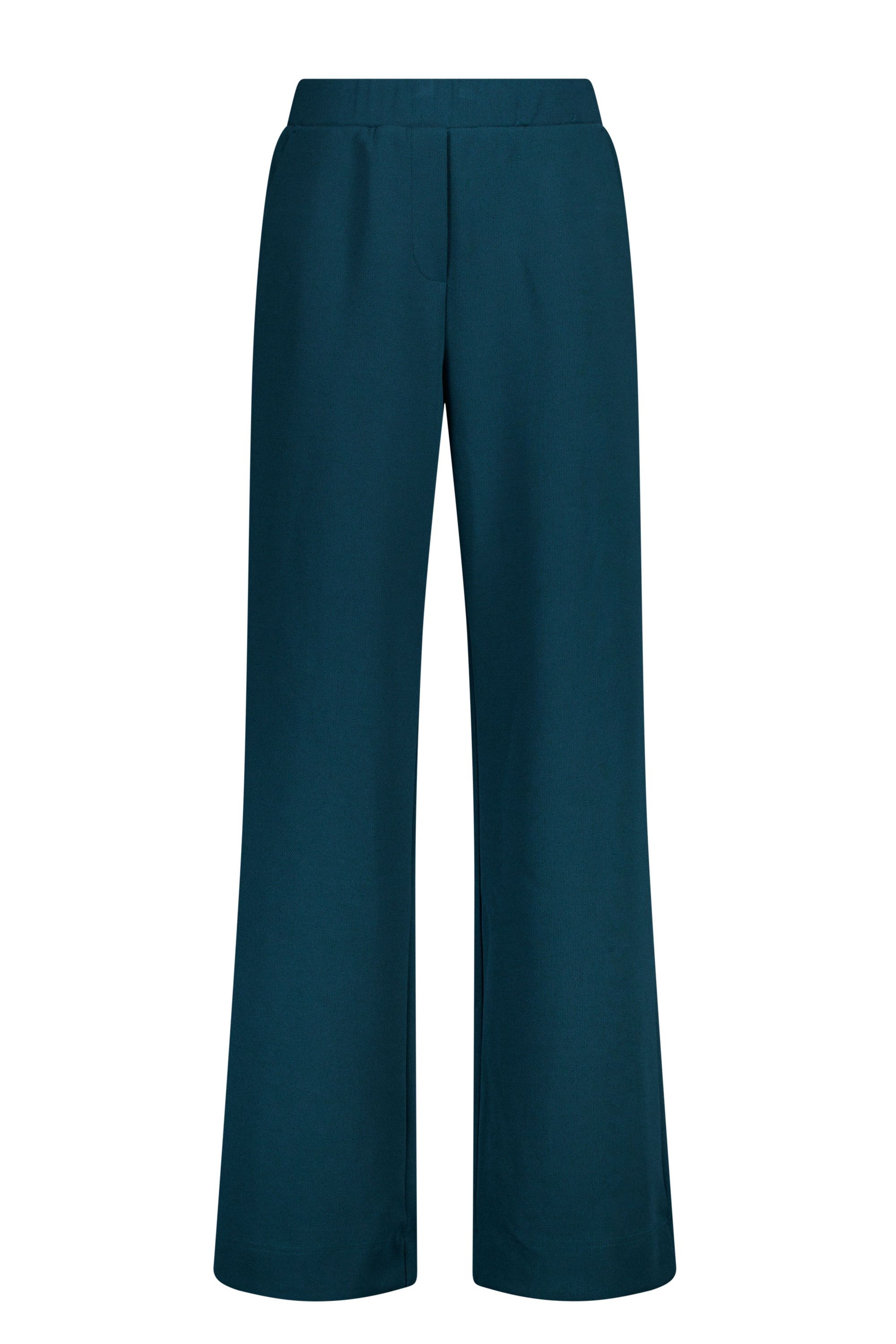 Norah Silke broek | Groenblauw | L32 teal 218481-666
