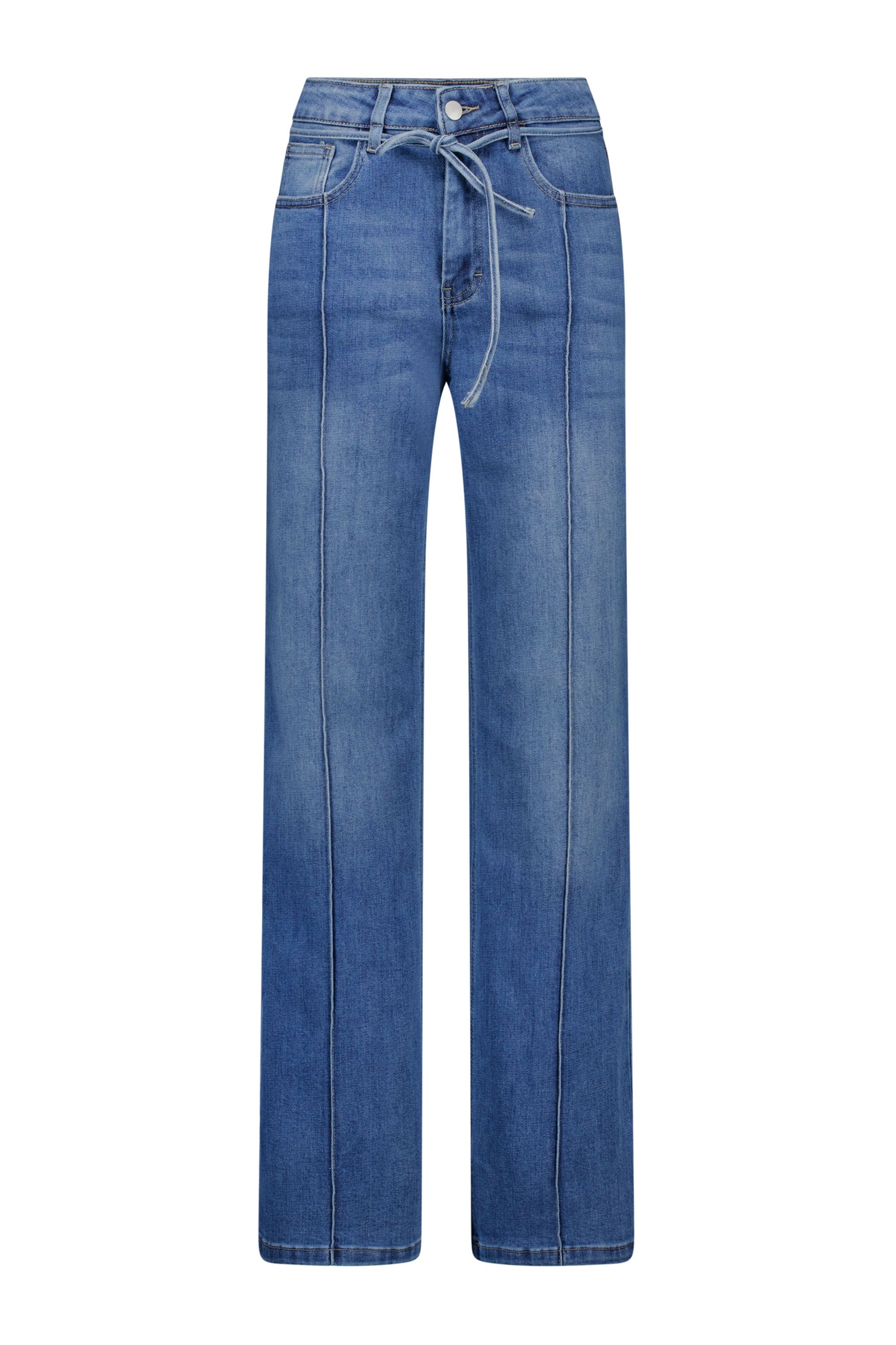 Norah Wende jeans | Straight | Blauw | L34 mid denim 218496-479-42
