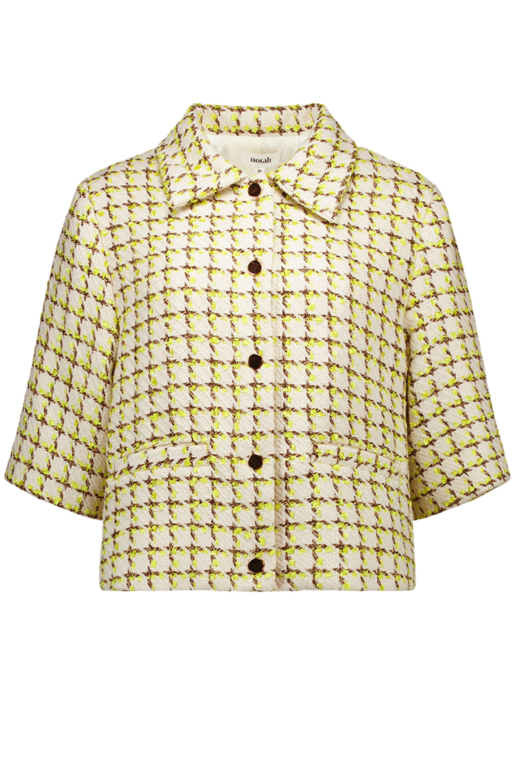 Norah Ecru bouclé jasje ecru multicolor 218502-122-36